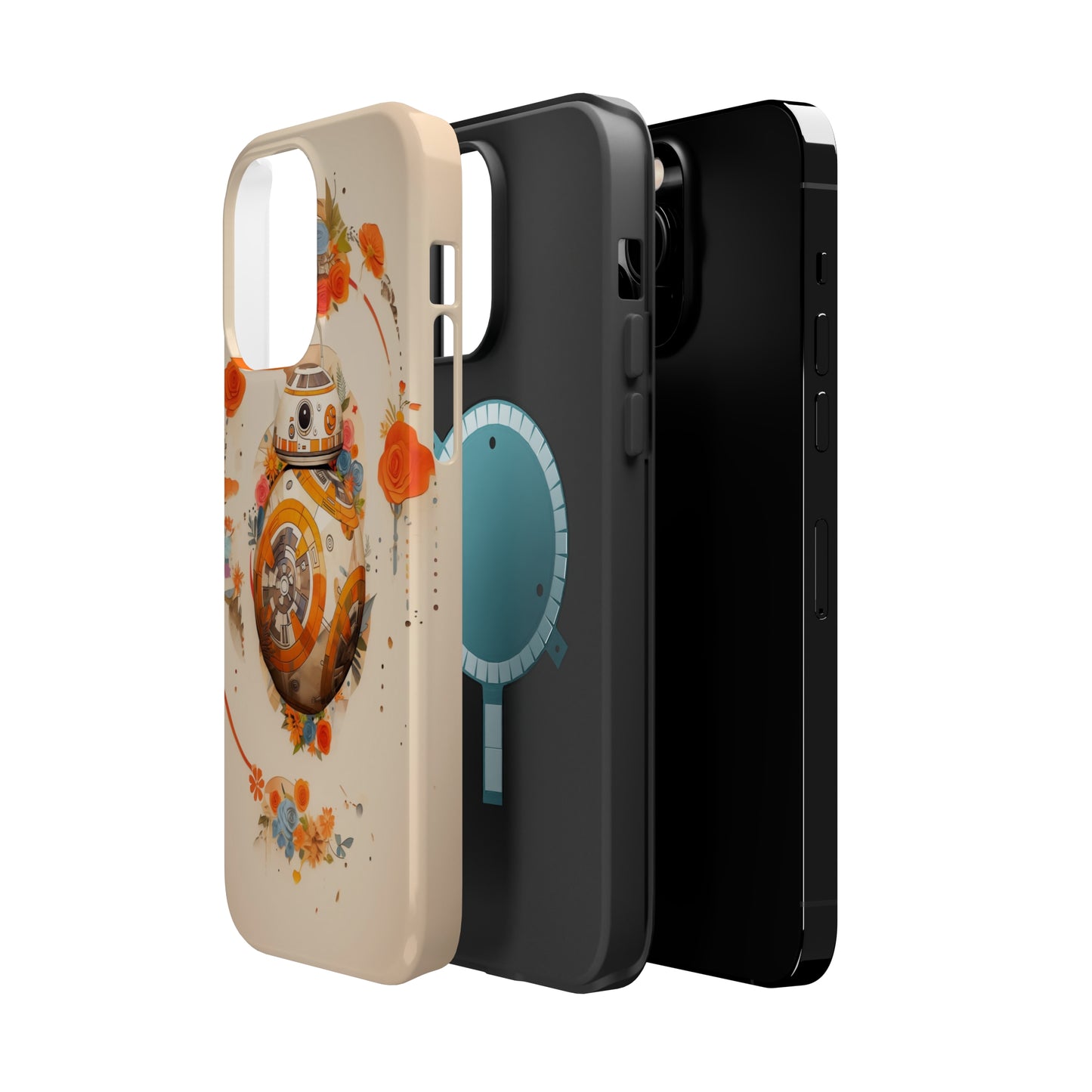 MagSafe Tough iPhone Case - BB-8 Paper Cut Craft Illustration