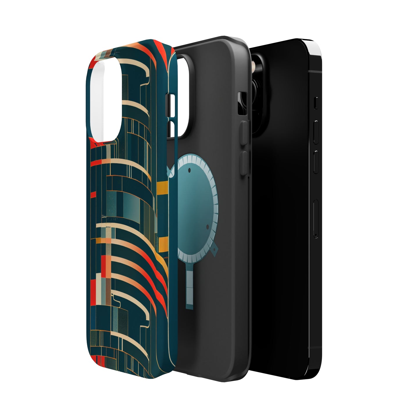 MagSafe Tough iPhone Case - Mecha Modernist