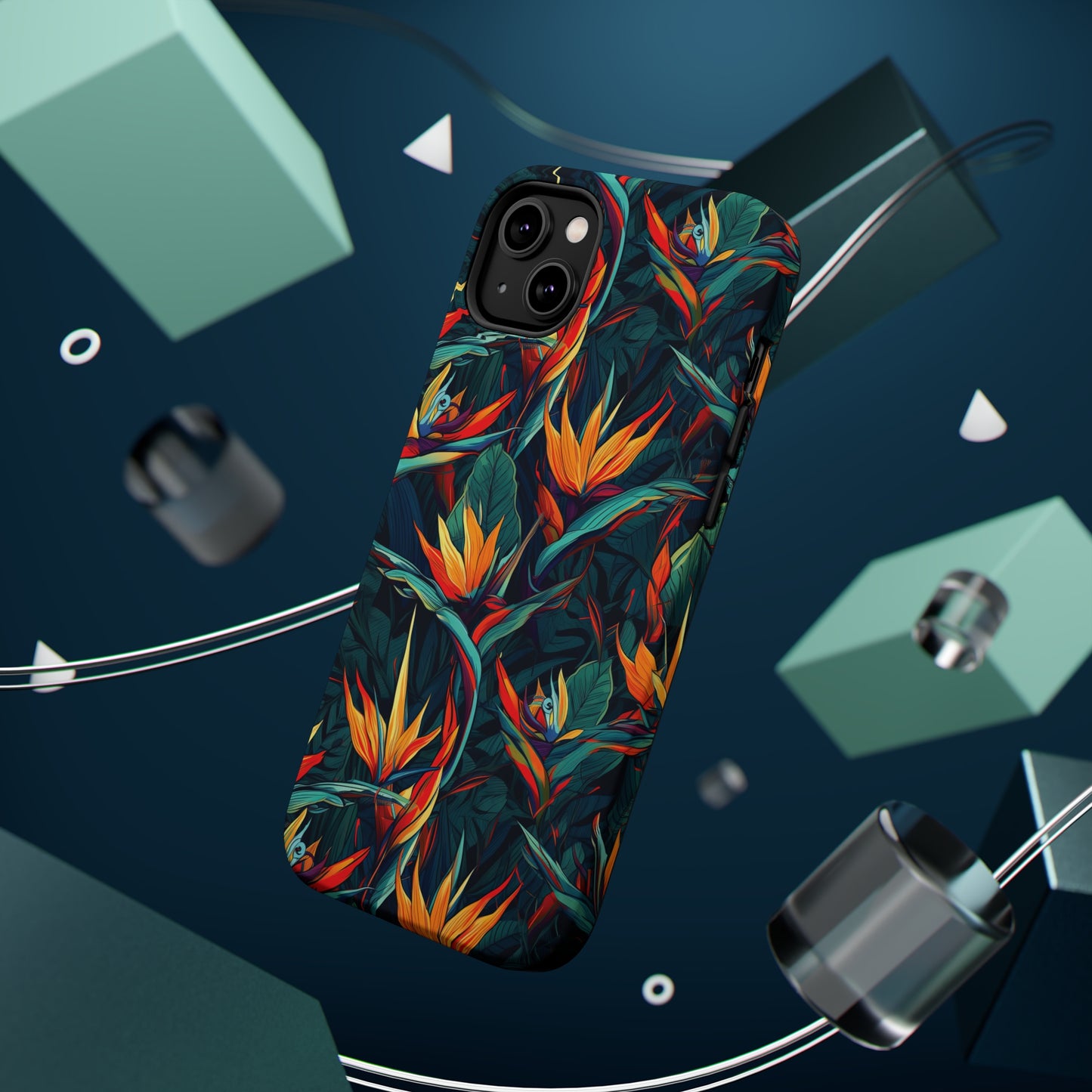 MagSafe Tough iPhone Case - Bird of Paradise