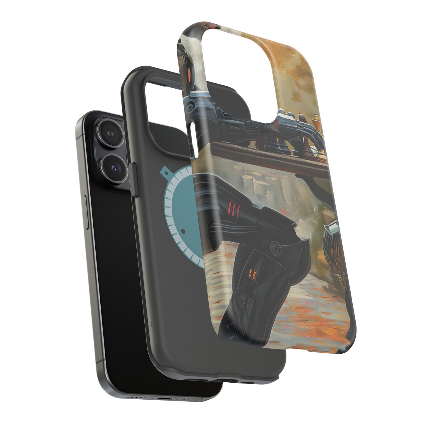 MagSafe Tough iPhone Case - Robocop 3P0 Chess WSP