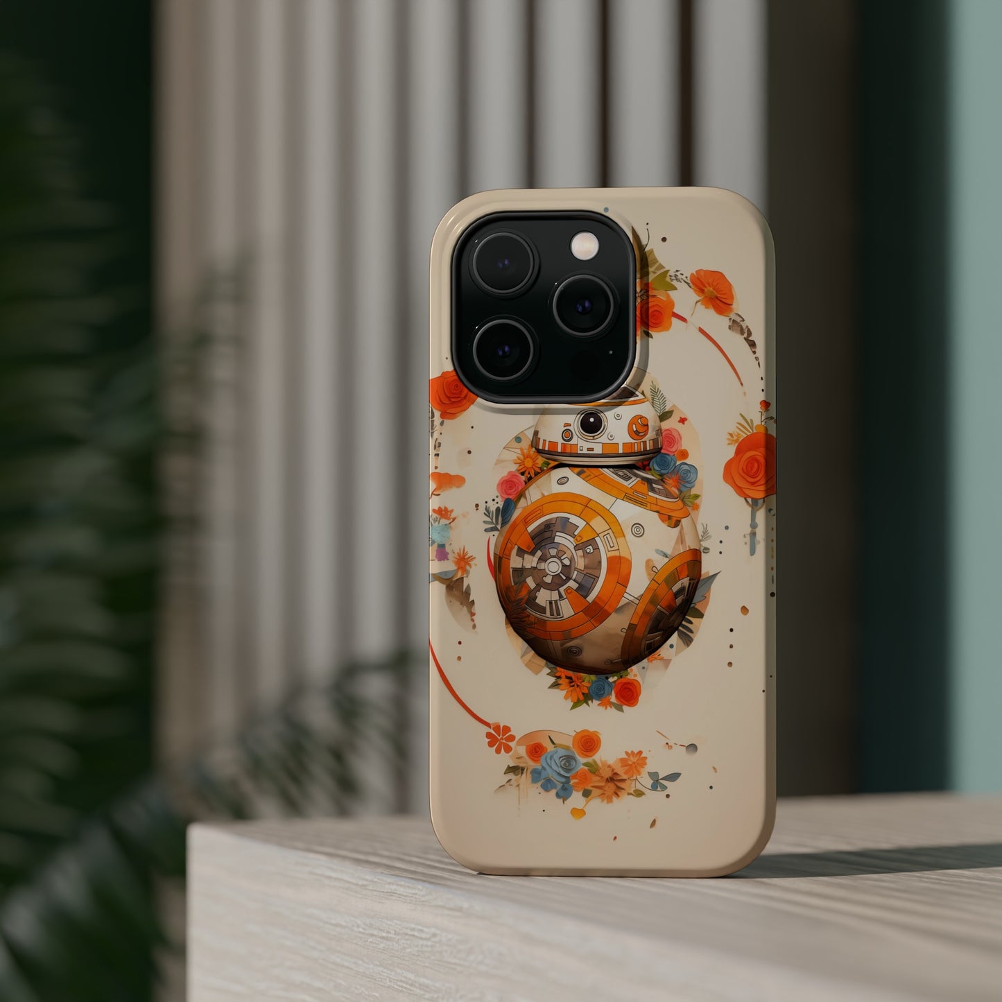 MagSafe Tough iPhone Case - BB-8 Paper Cut Craft Illustration
