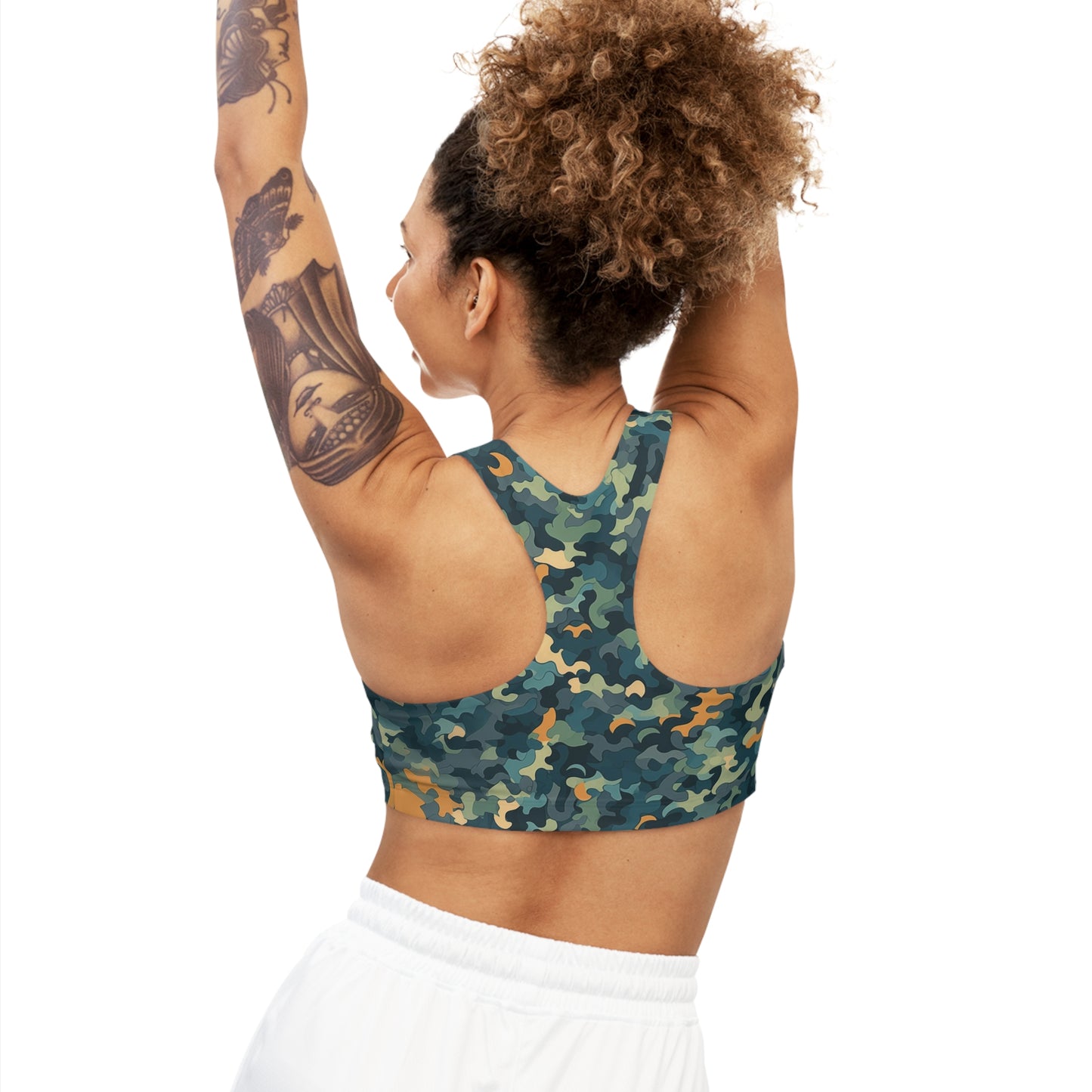 Sports Bra - Jacquette Sirsasana Camouflage