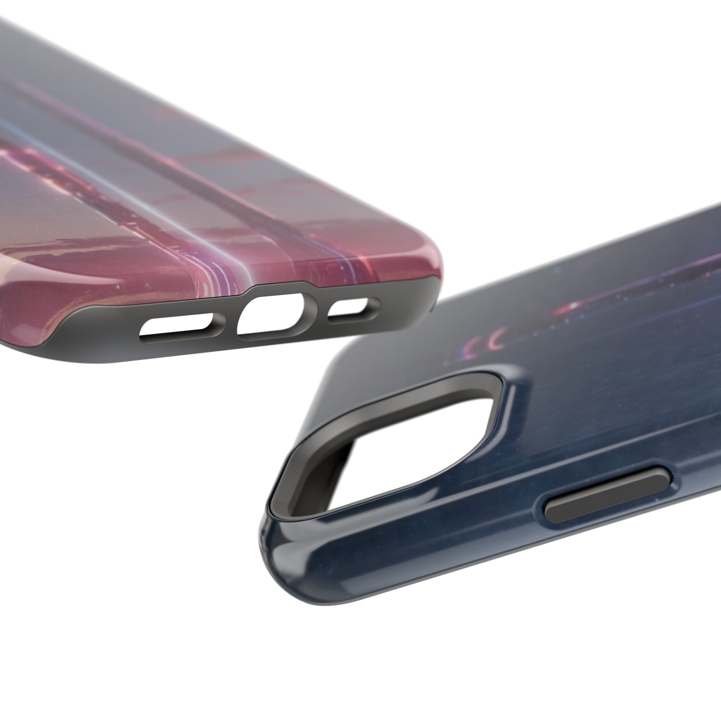 MagSafe Tough iPhone Case - Galactic Cyberpunk