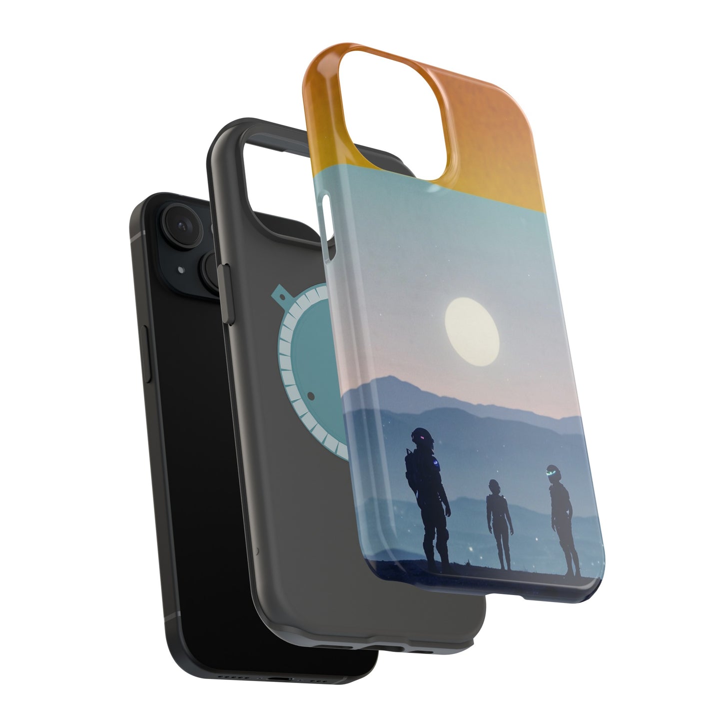 MagSafe Tough iPhone Case - "Galactic Artistry"
