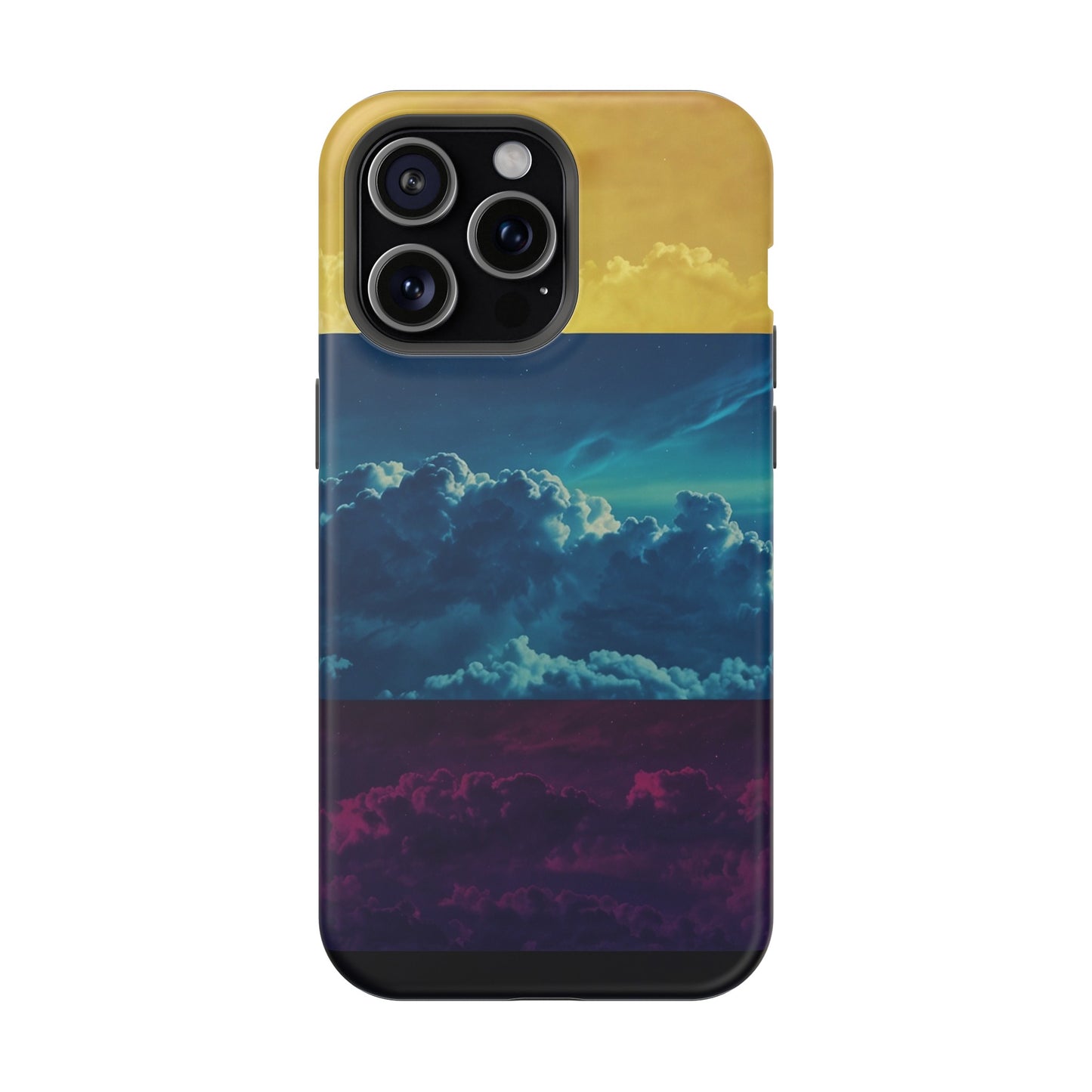 MagSafe Tough iPhone Case - "Nebula Synthwave"