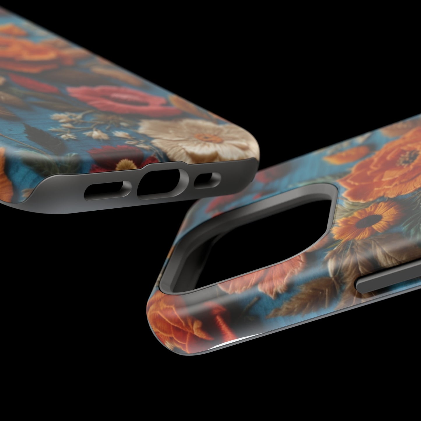MagSafe Tough iPhone Case - Embroidered Artistry