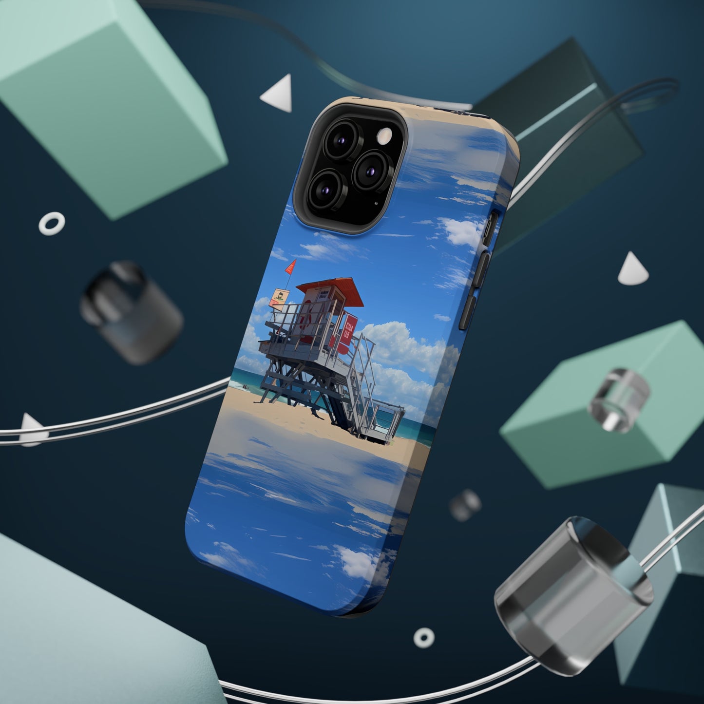 MagSafe Tough iPhone Case - Love and Santa Monica