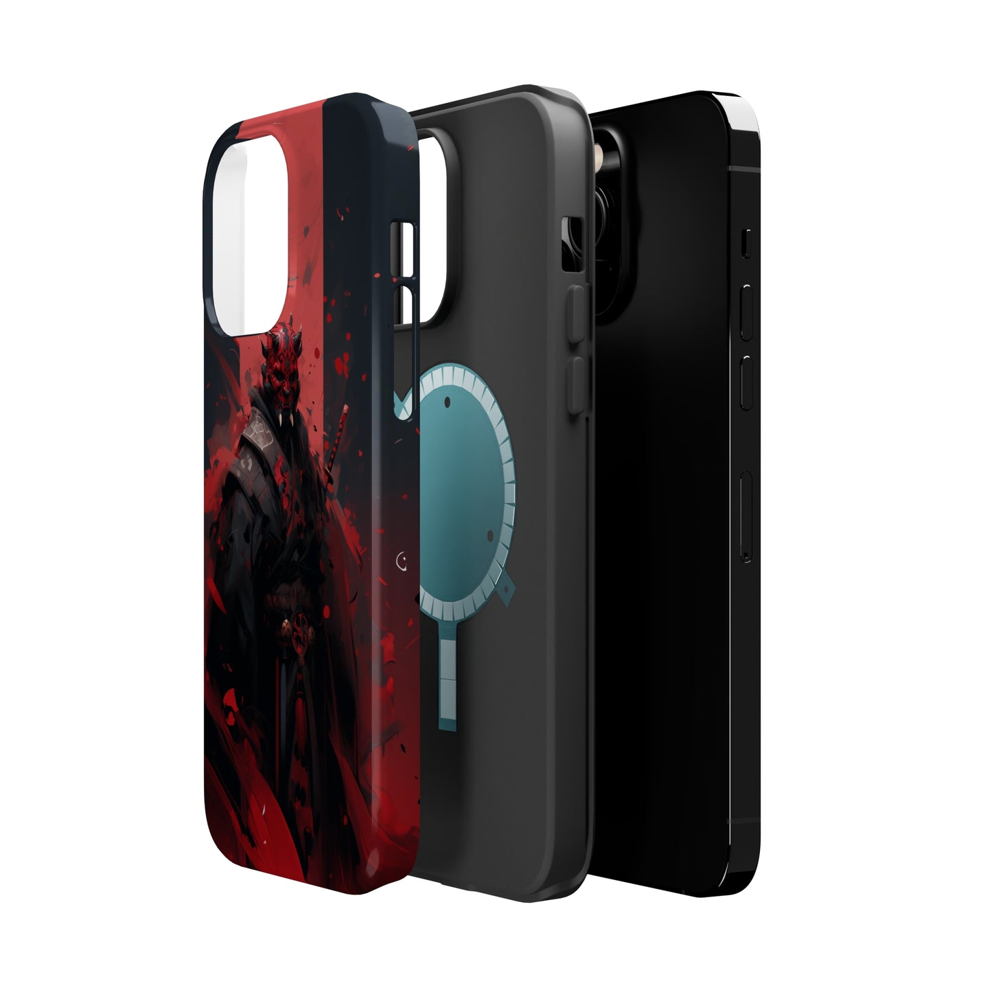 MagSafe Tough iPhone Case - Darth Maul Samurai High Detail