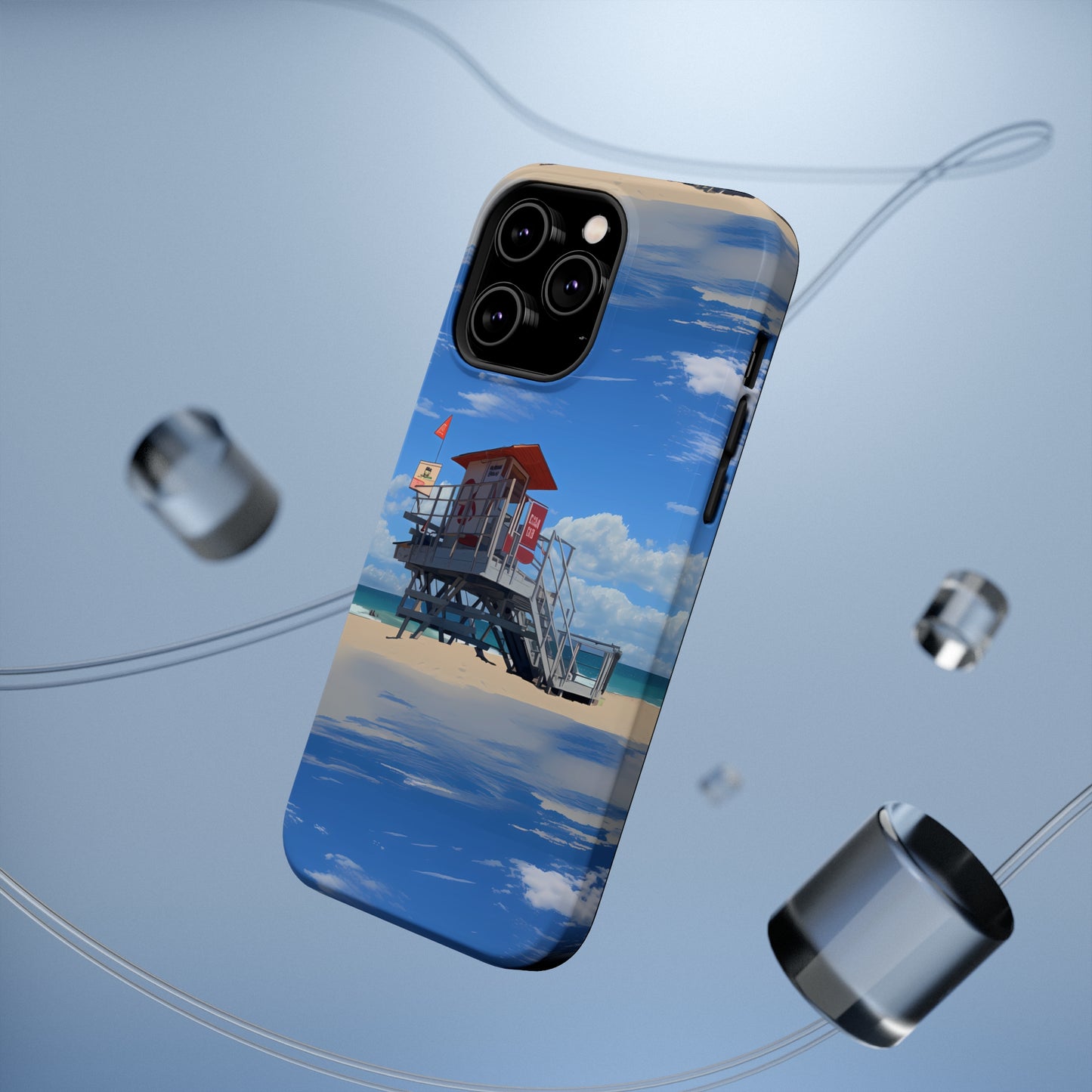 MagSafe Tough iPhone Case - Love and Santa Monica