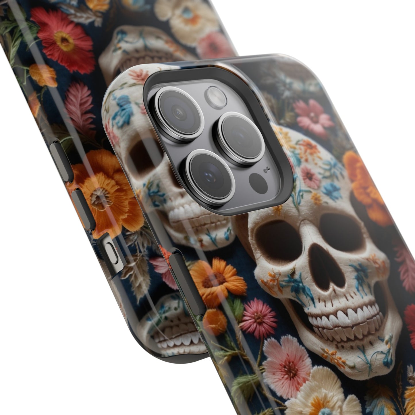 MagSafe Tough iPhone Case - "Embroidery Artistry"