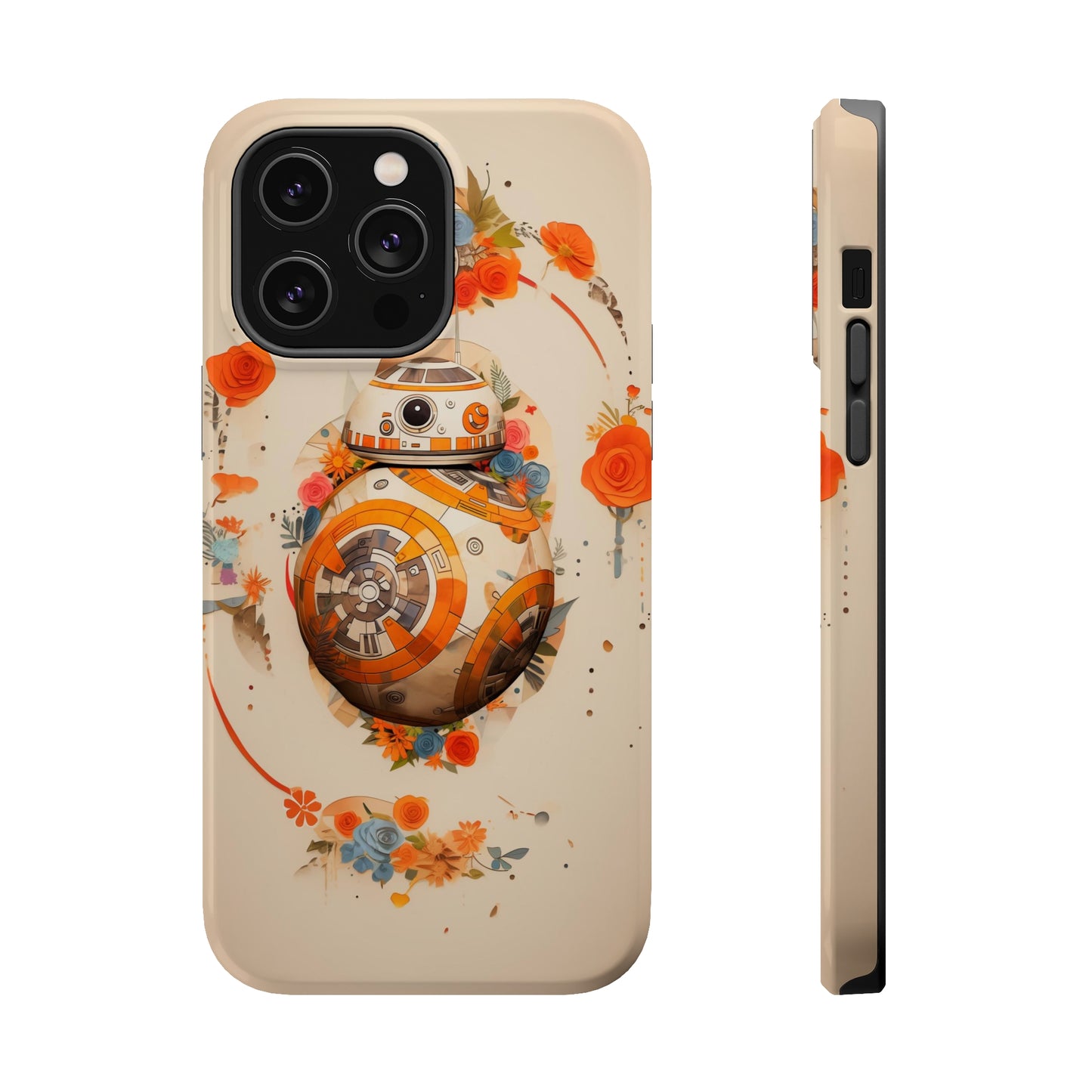 MagSafe Tough iPhone Case - BB-8 Paper Cut Craft Illustration
