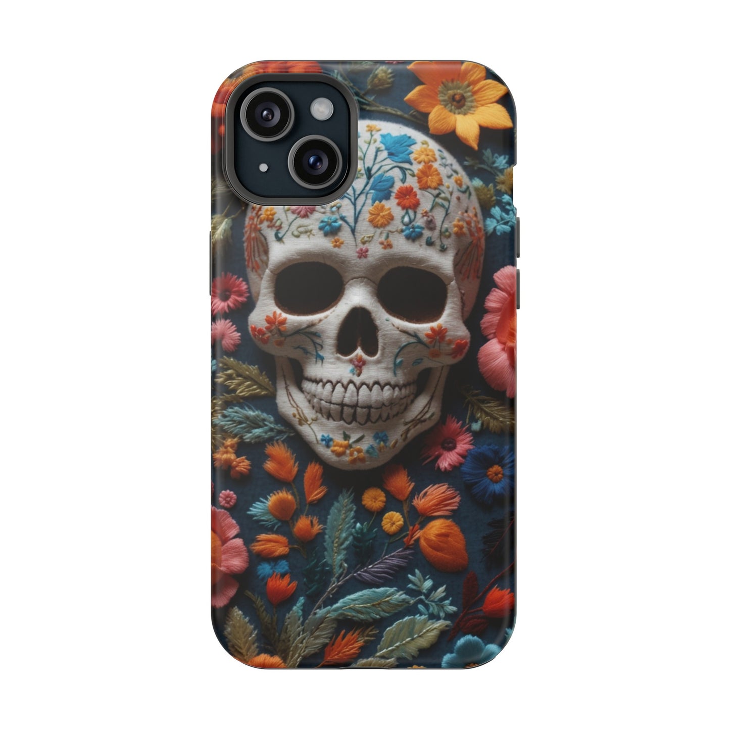 MagSafe Tough iPhone Case - "Embroidery Artistry"