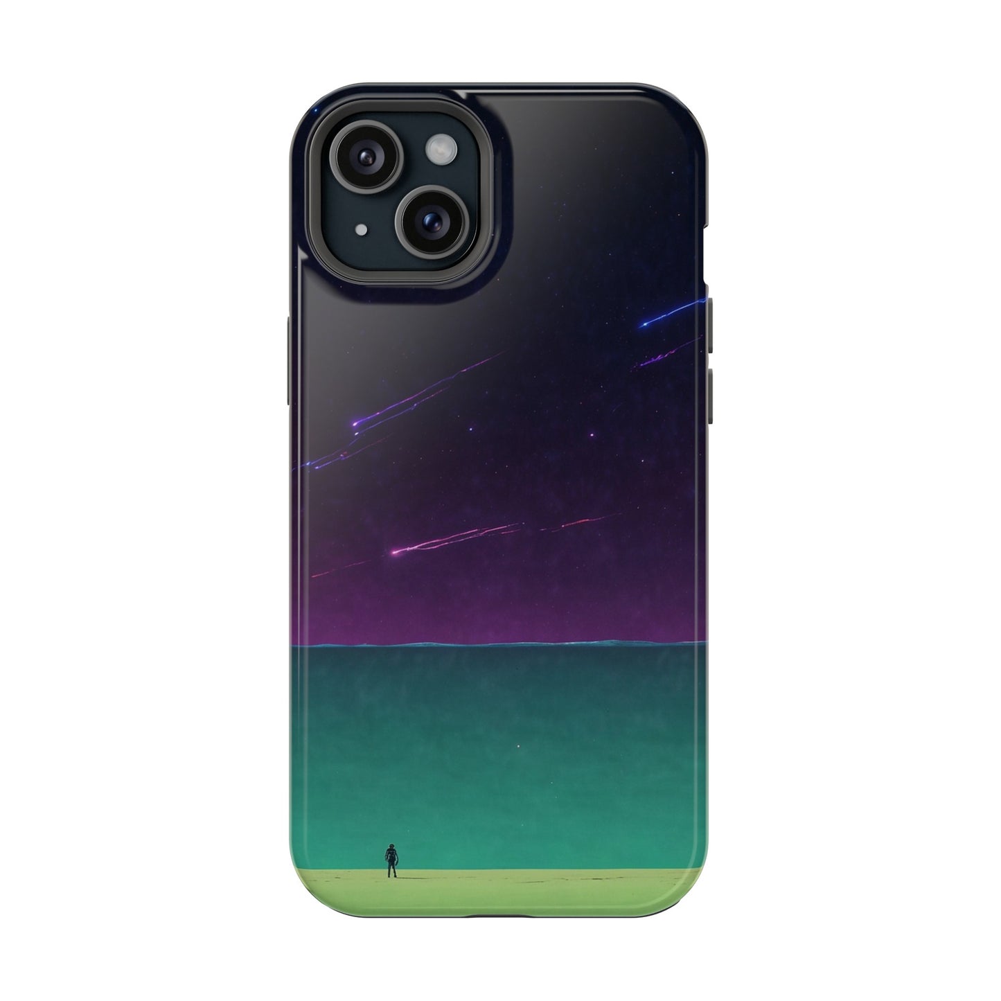 MagSafe Tough iPhone Case - Galactic Synthwave