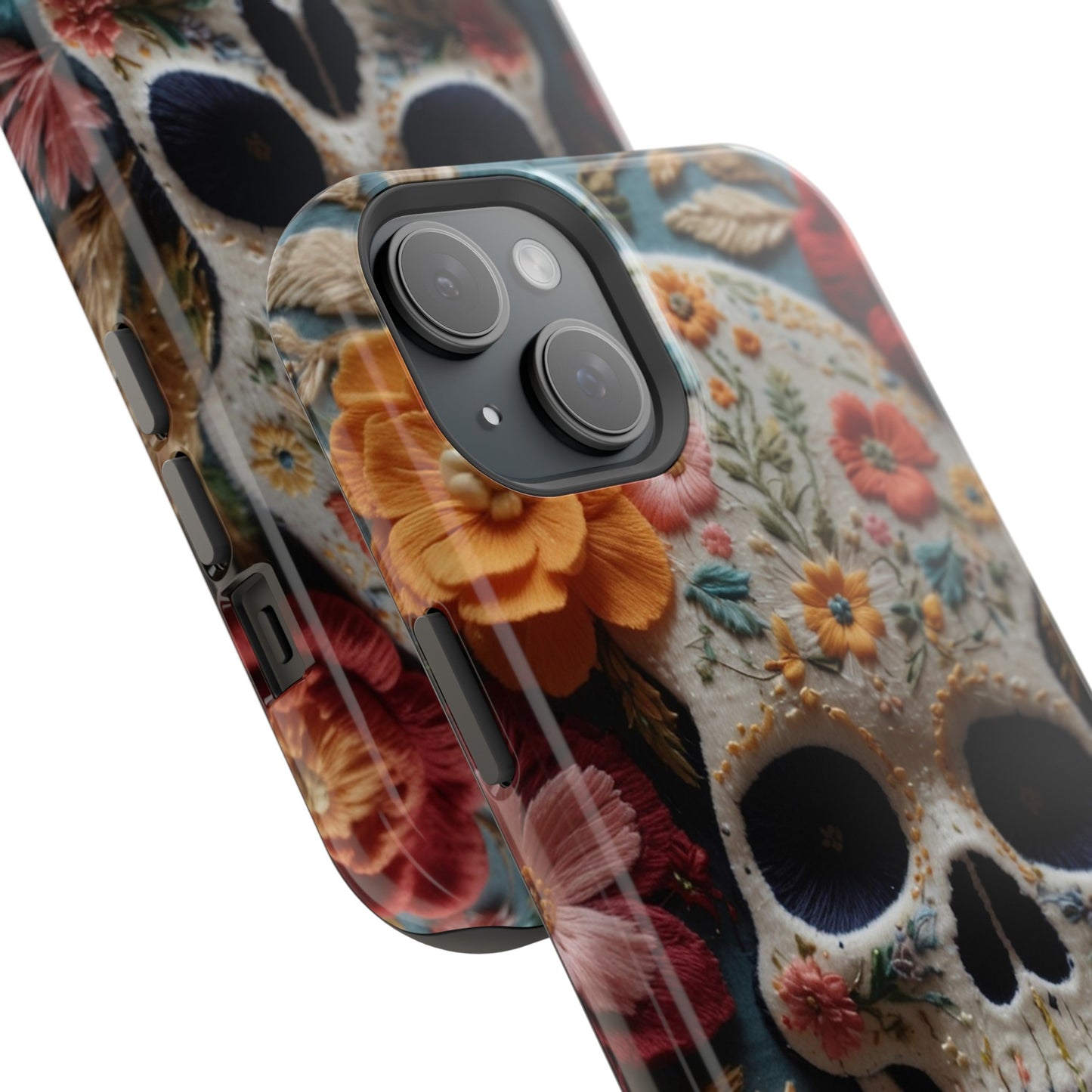 MagSafe Tough iPhone Case - "Embroidery Artistry"