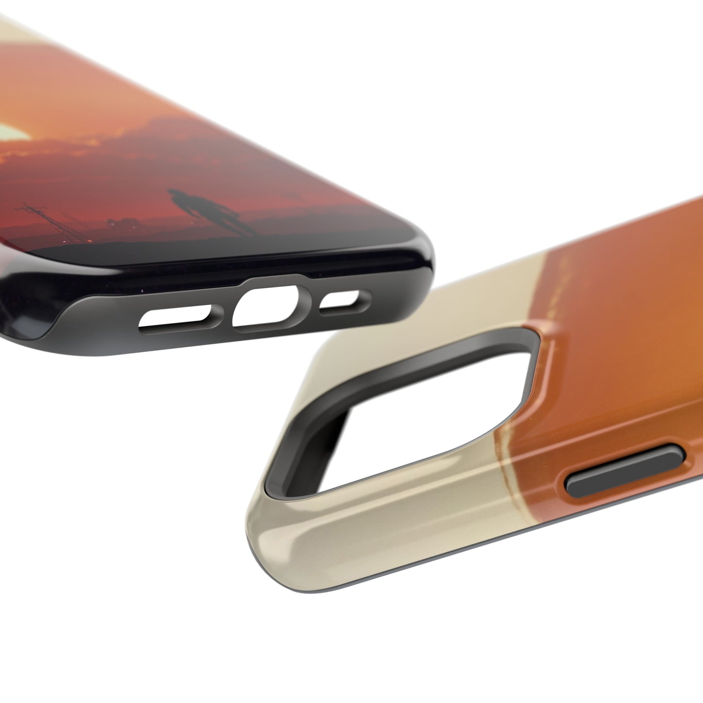 MagSafe Tough iPhone Case - Galactic Synthwave