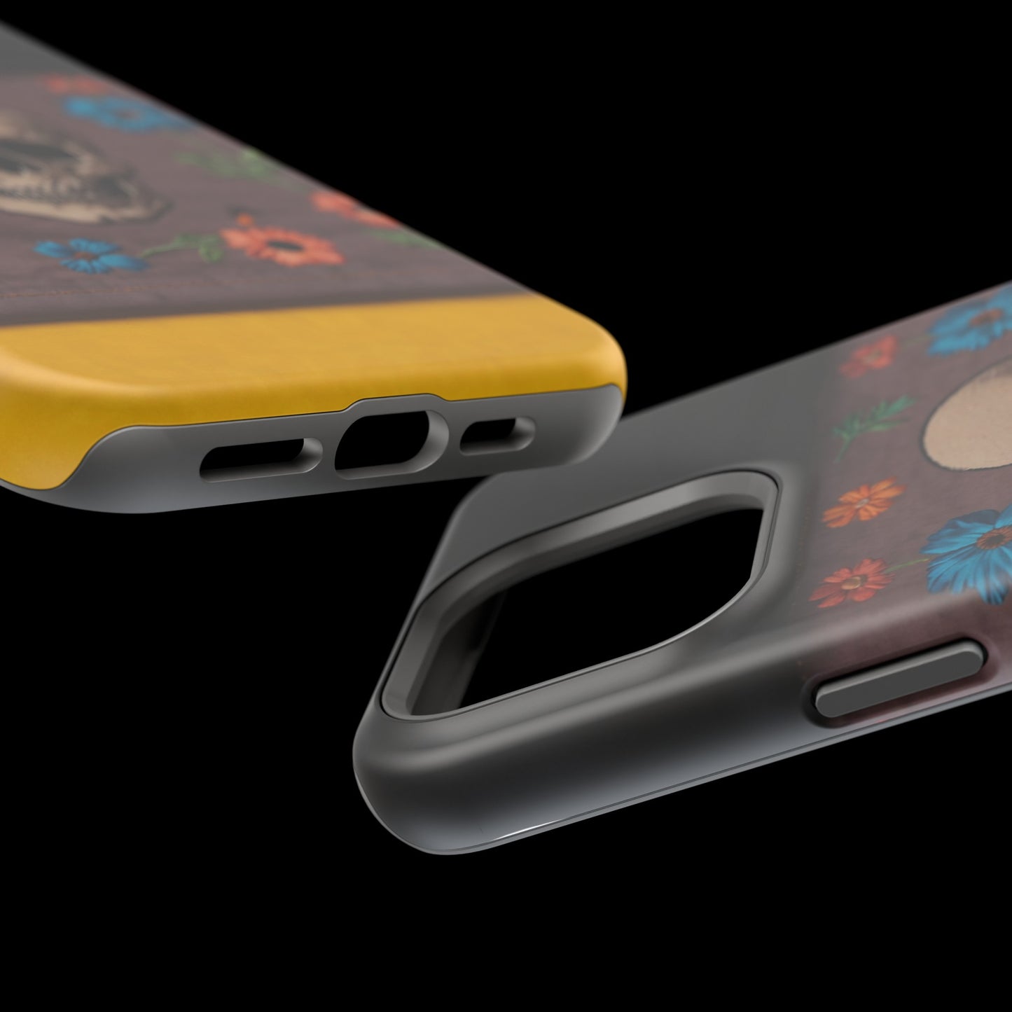 MagSafe Tough iPhone Case - "Boho Academia"
