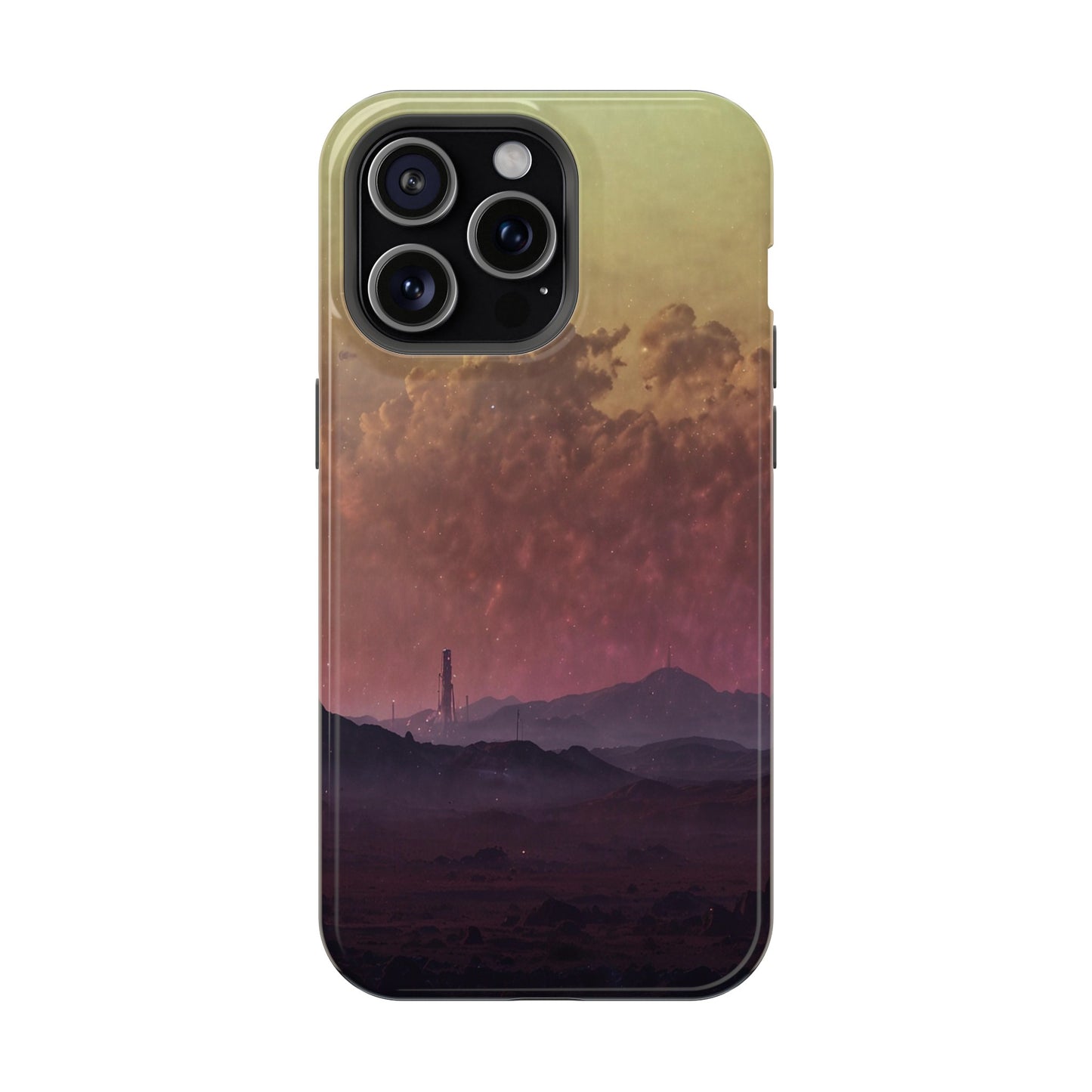 MagSafe Tough iPhone Case - Nebula Nightscape