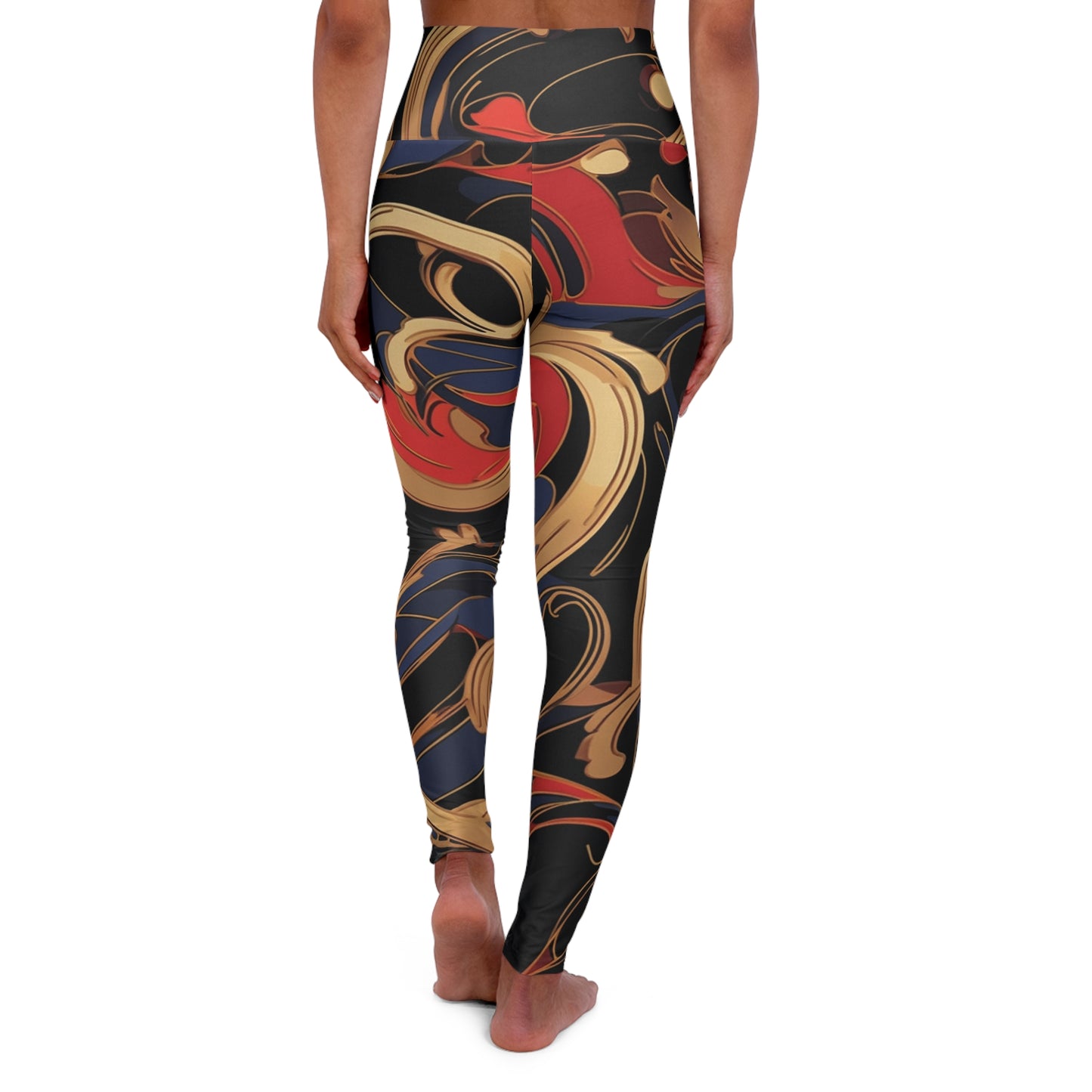 High Waisted Leggings - Amberite