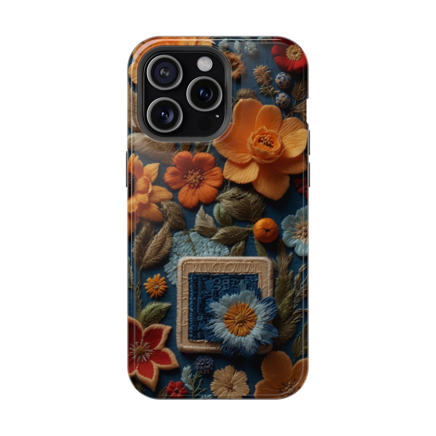 MagSafe Tough iPhone Case - Embroidery Artistry