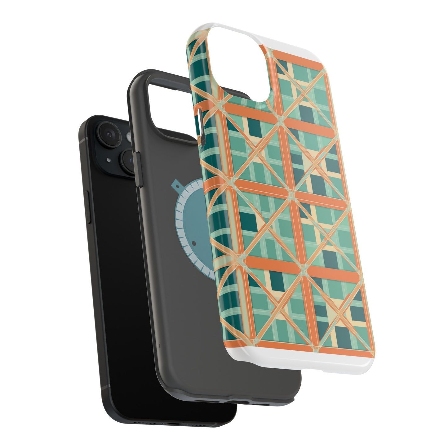 MagSafe Tough iPhone Case - Bertram Nyack Windowpane