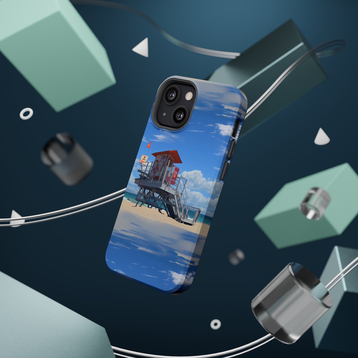 MagSafe Tough iPhone Case - Love and Santa Monica