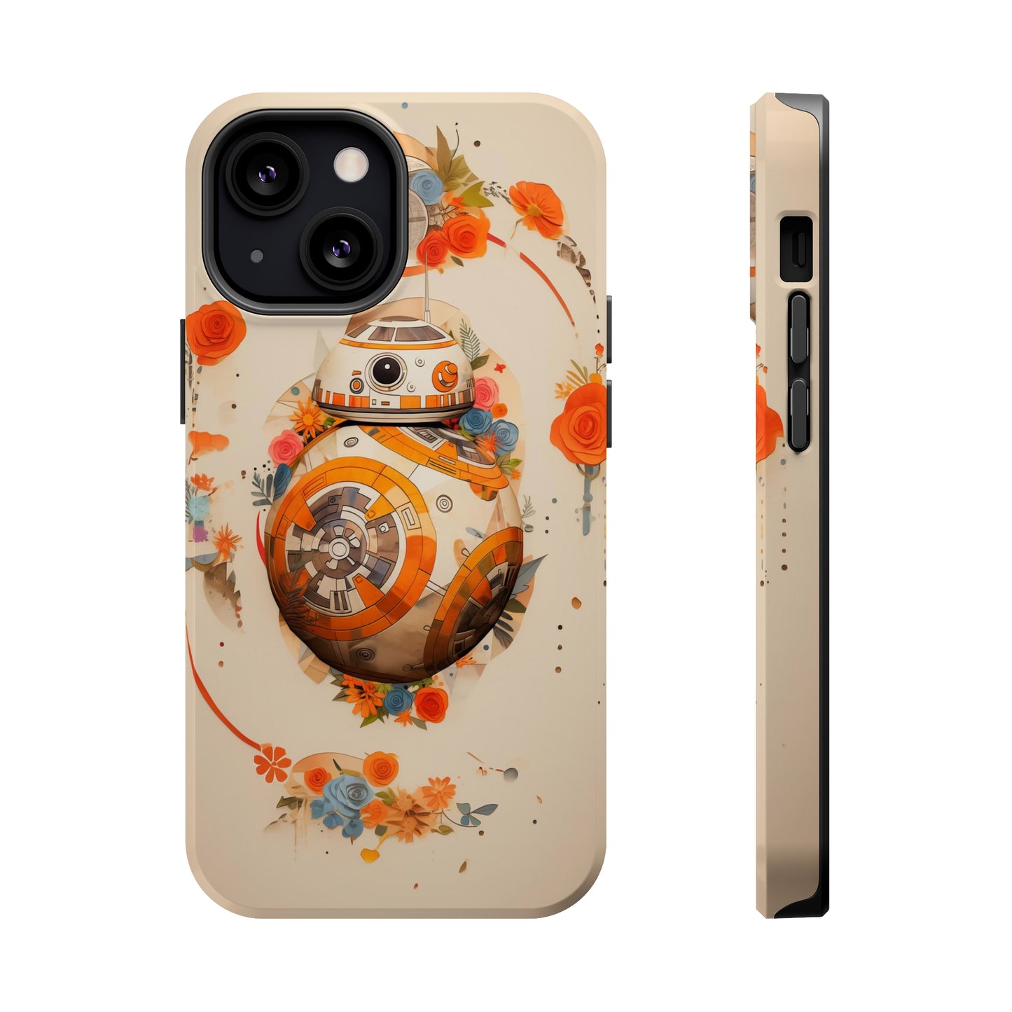 MagSafe Tough iPhone Case - BB-8 Paper Cut Craft Illustration