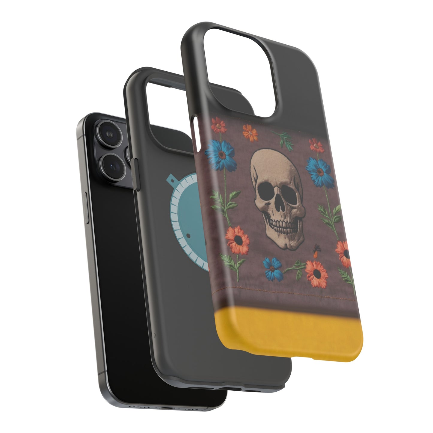 MagSafe Tough iPhone Case - "Boho Academia"