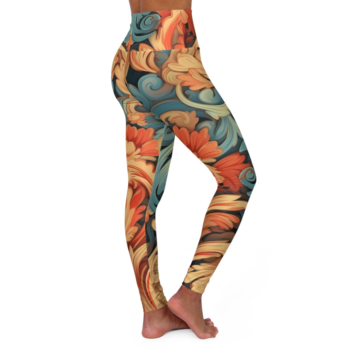 High Waisted Leggings - Isabella de' Medici