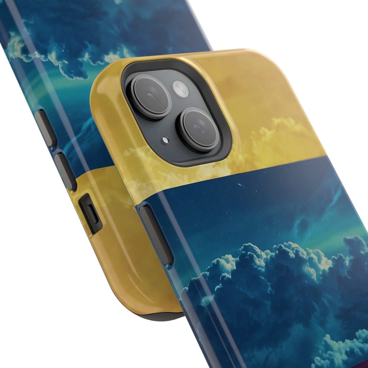 MagSafe Tough iPhone Case - "Nebula Synthwave"