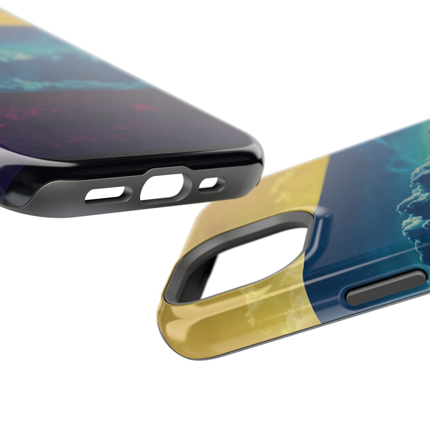 MagSafe Tough iPhone Case - "Nebula Synthwave"