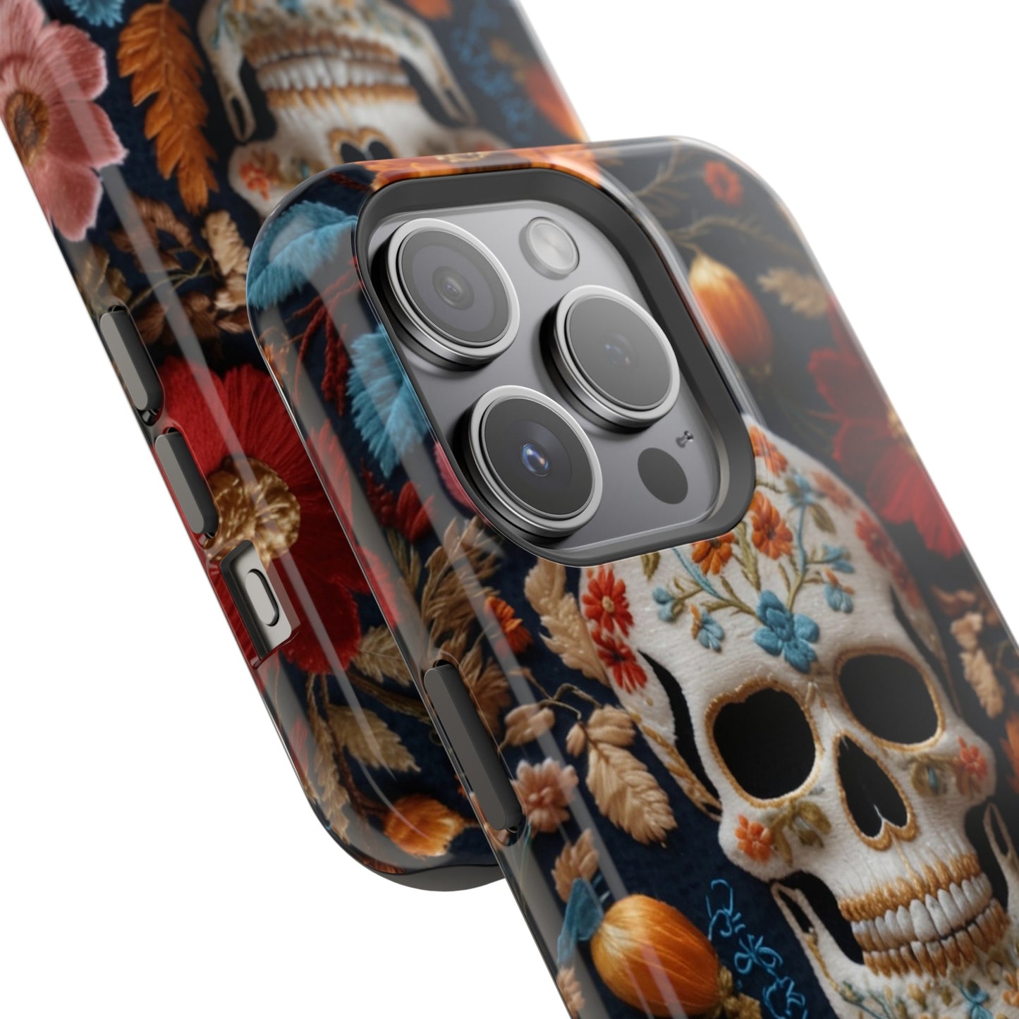 MagSafe Tough iPhone Case - "Embroidery Artistry"
