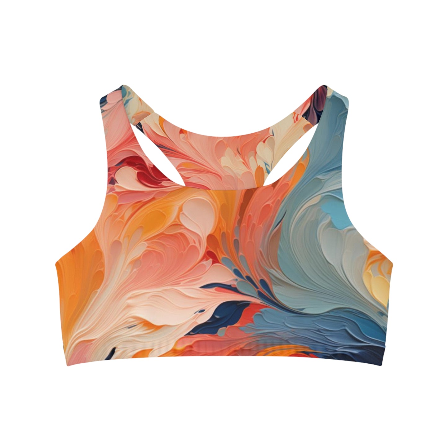Sports Bra - Bard Kinkaku-ji Watercolor