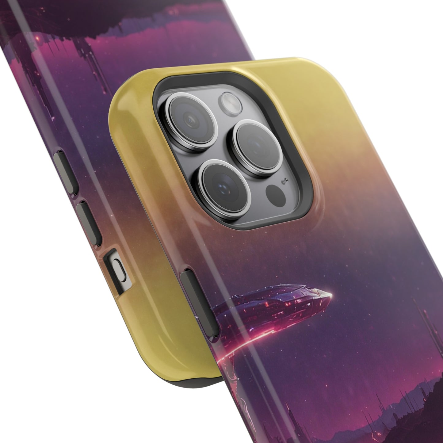 MagSafe Tough iPhone Case - "Cosmic Cyberpunk"
