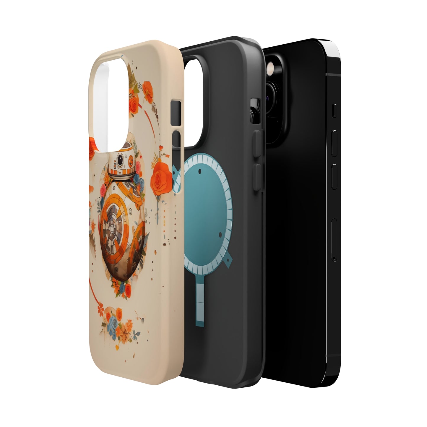 MagSafe Tough iPhone Case - BB-8 Paper Cut Craft Illustration
