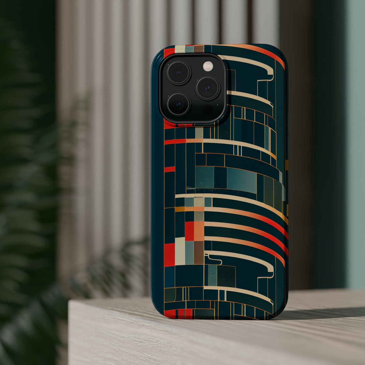MagSafe Tough iPhone Case - Mecha Modernist