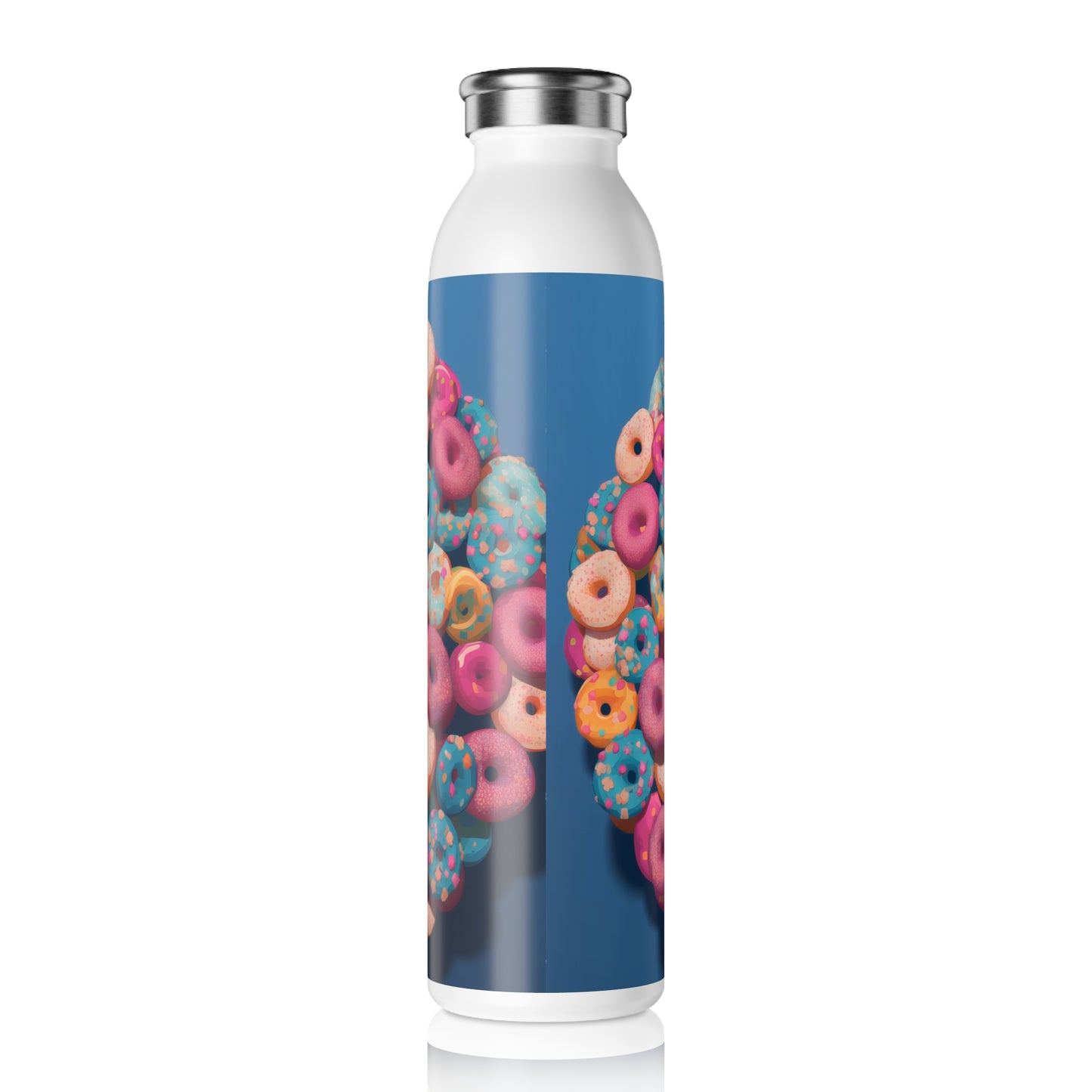 Slim Water Bottle - Gregoria Vajrasana Anime Donuts