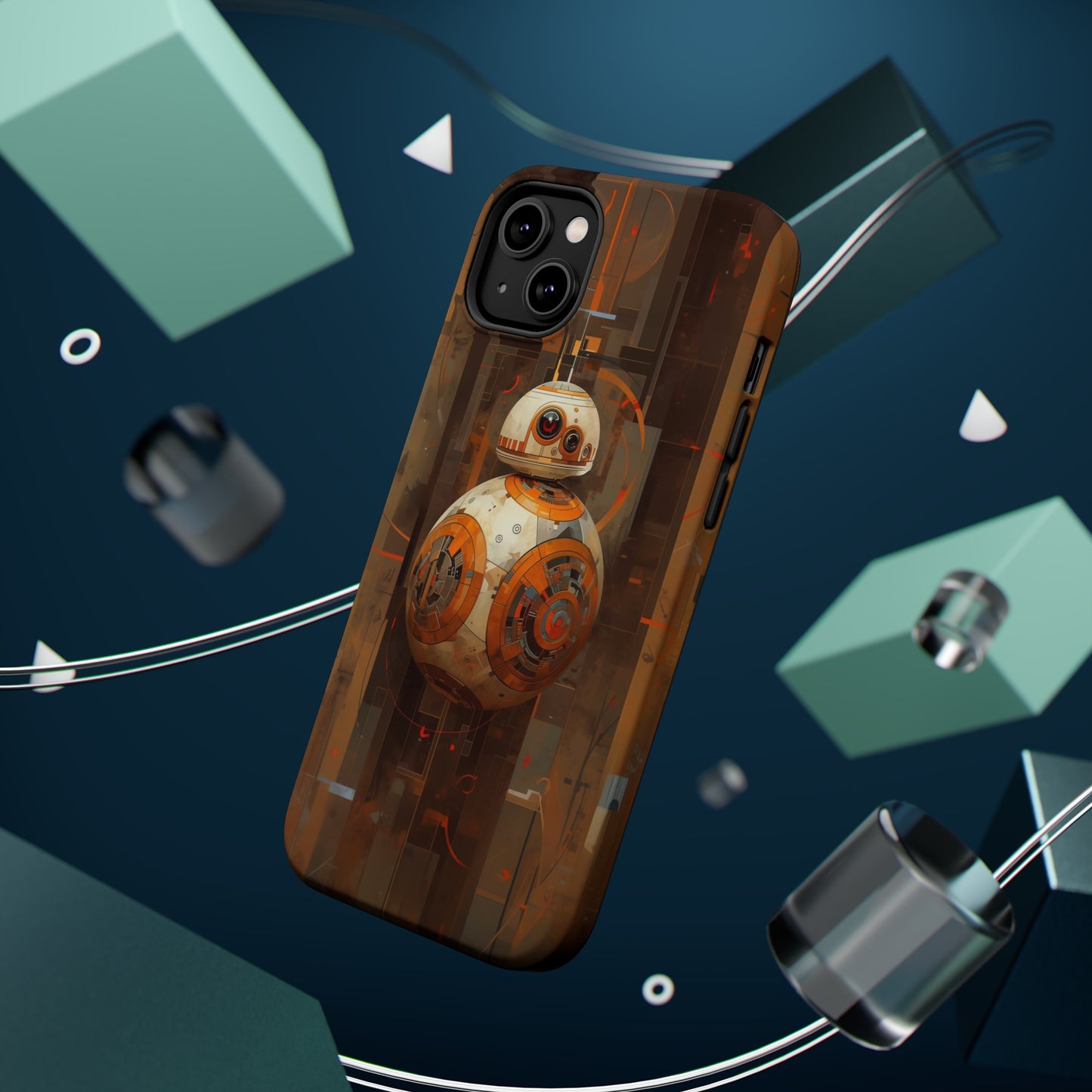 MagSafe Tough iPhone Case - BB-8 Art Deco style by Frank Lloyd Wright
