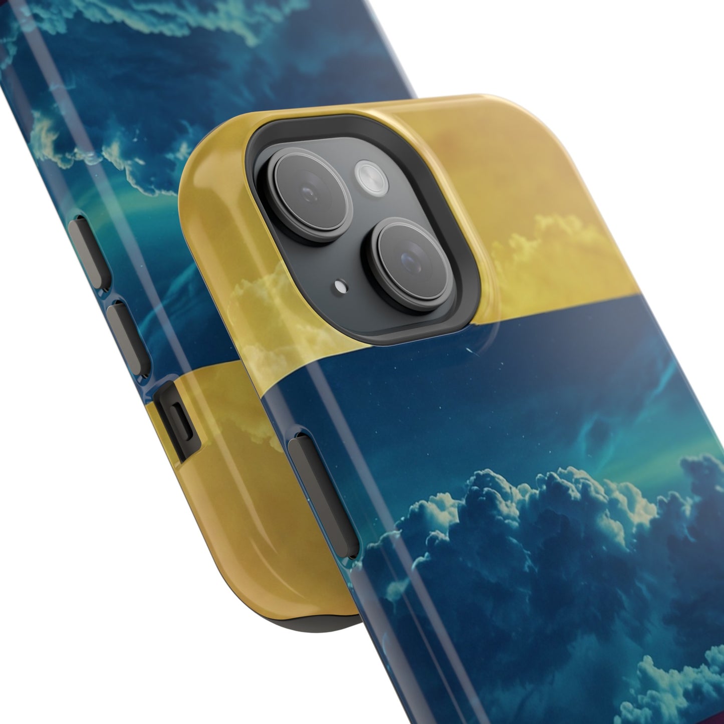 MagSafe Tough iPhone Case - "Nebula Synthwave"