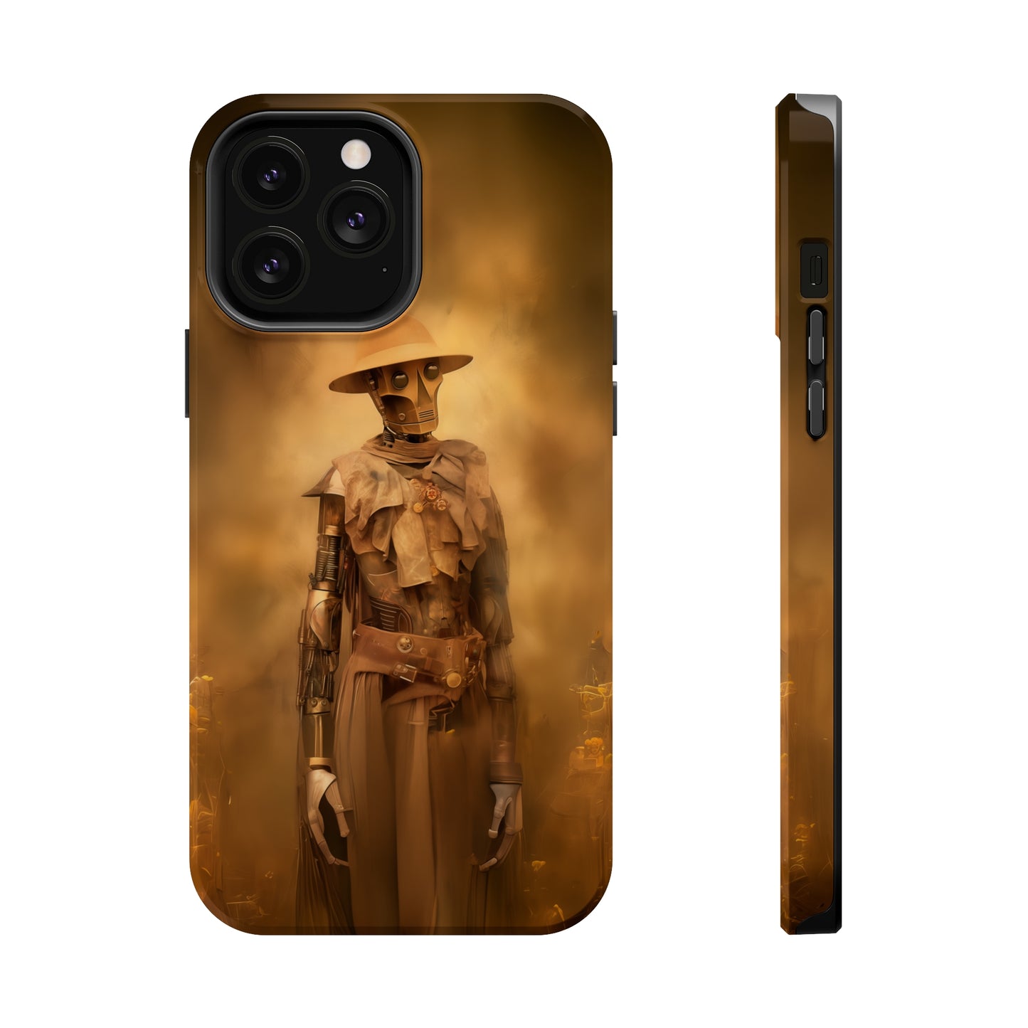 MagSafe Tough iPhone Case - C3P0 Wild West Photography Sepia Vintage Film