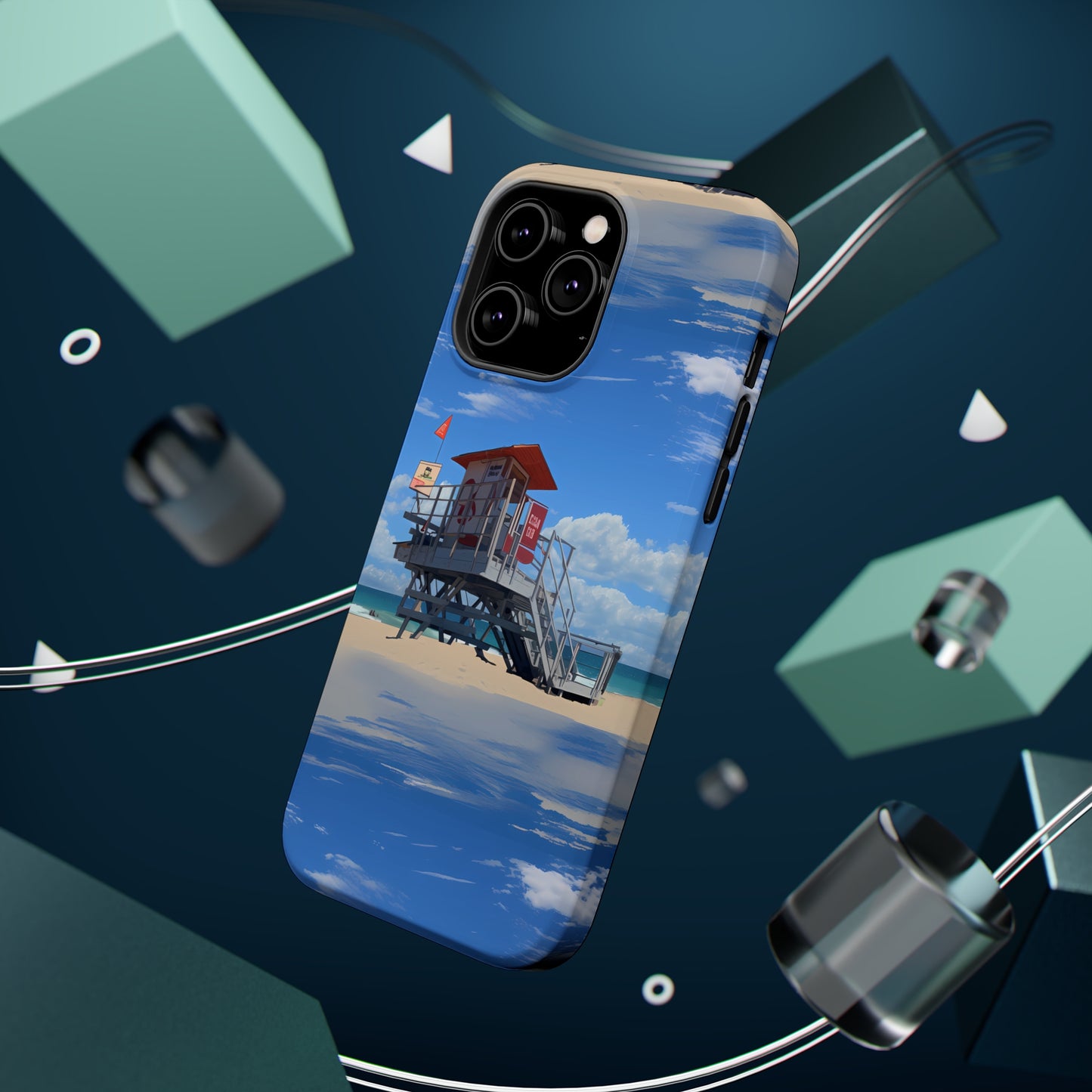 MagSafe Tough iPhone Case - Love and Santa Monica