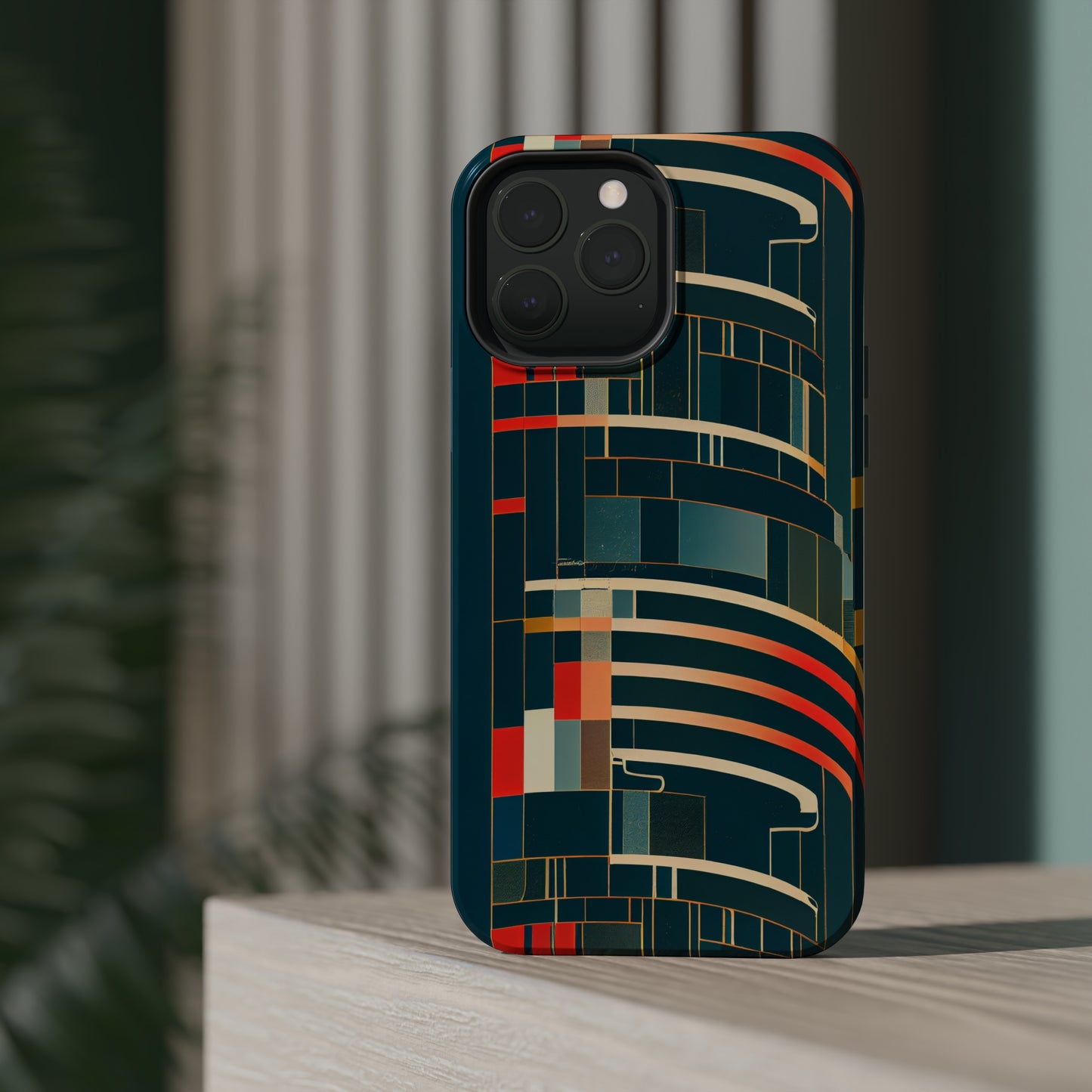 MagSafe Tough iPhone Case - Mecha Modernist