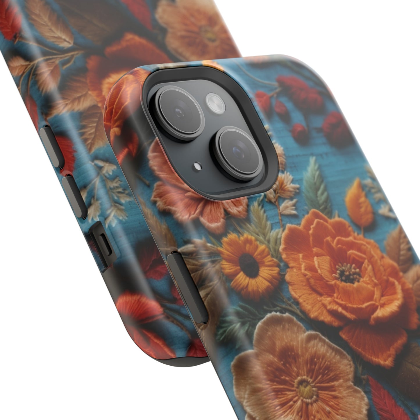 MagSafe Tough iPhone Case - Embroidered Artistry