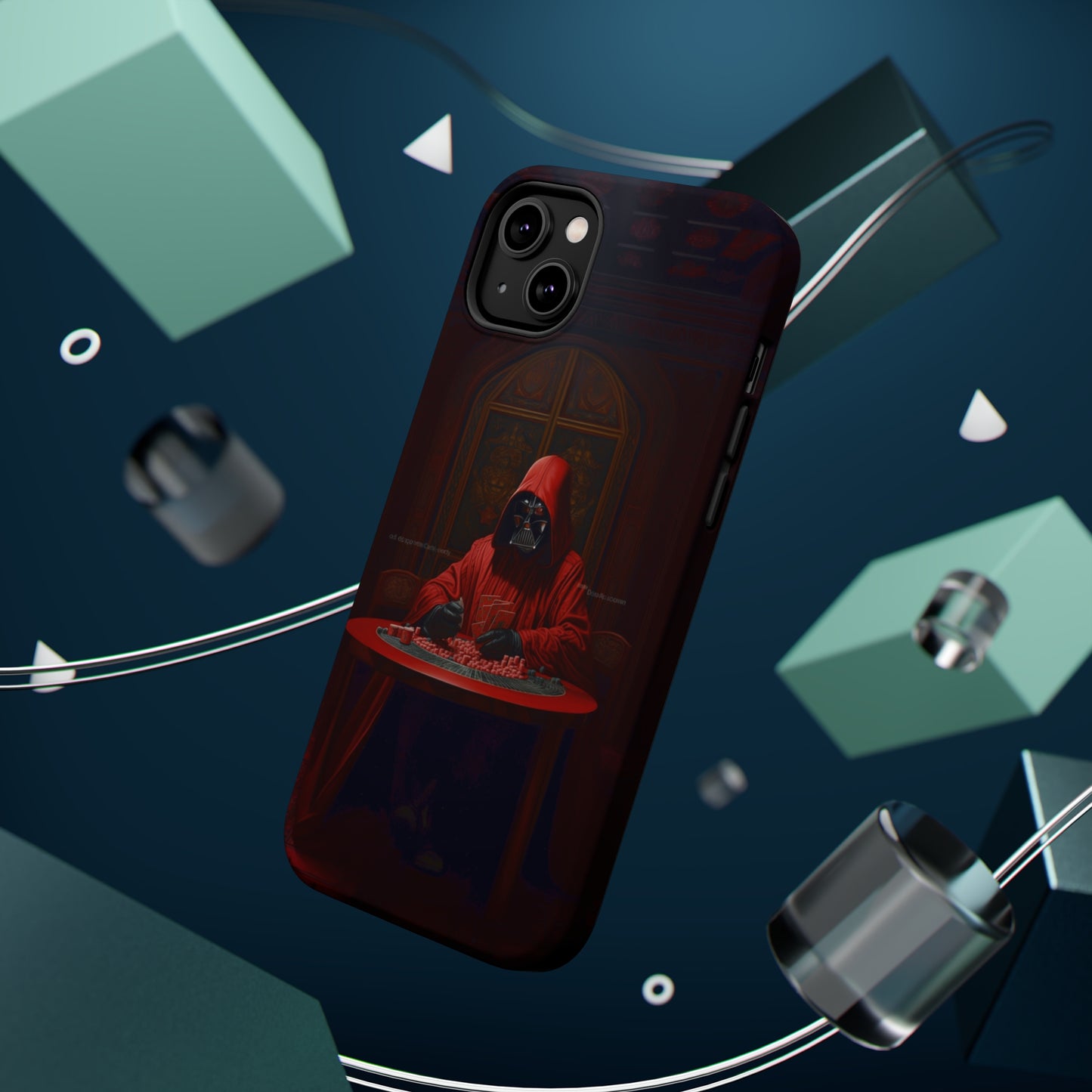 MagSafe Tough iPhone Case - "Vader's Poker Night"