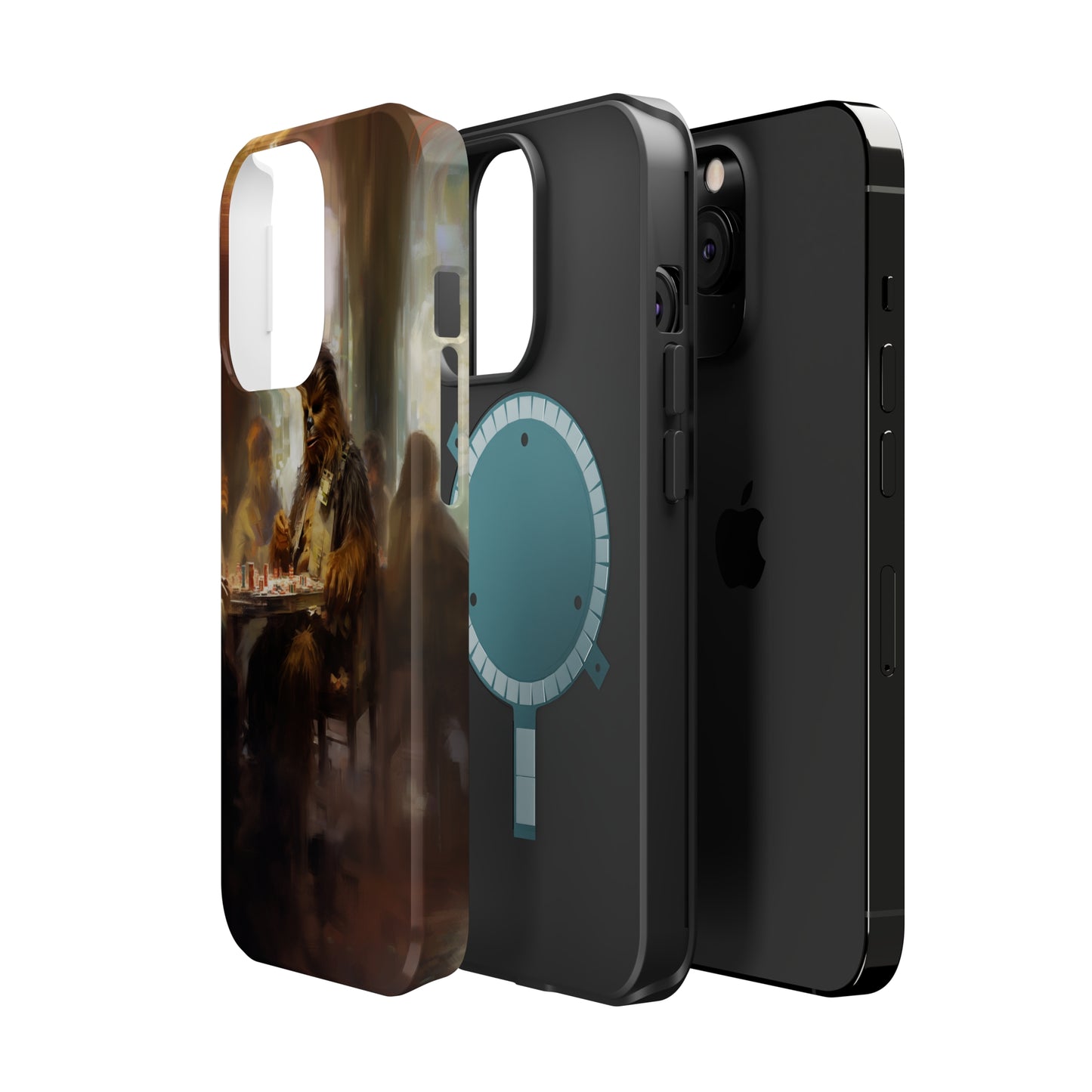 MagSafe Tough iPhone Case - ChewbaccaPlaying Poker