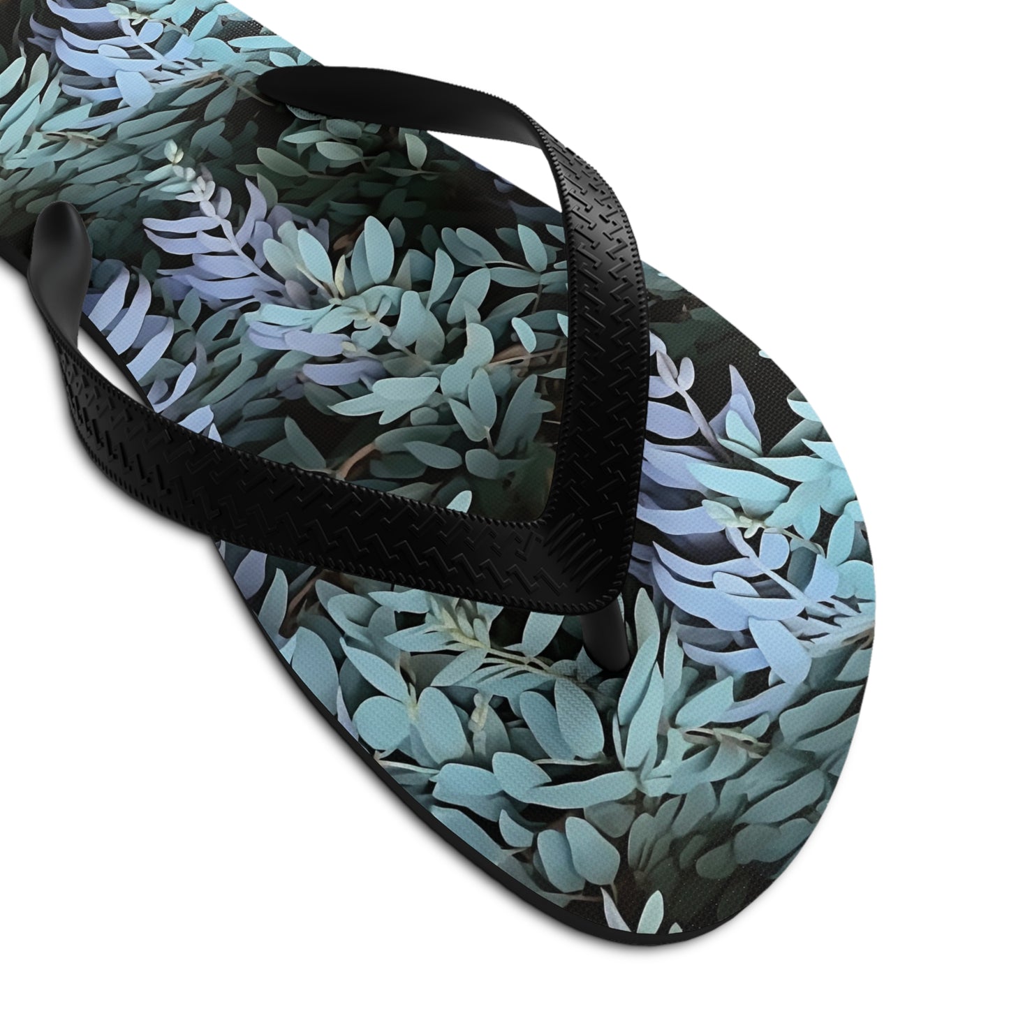 Unisex Flip-Flops - Purple Sage, Purple Sage