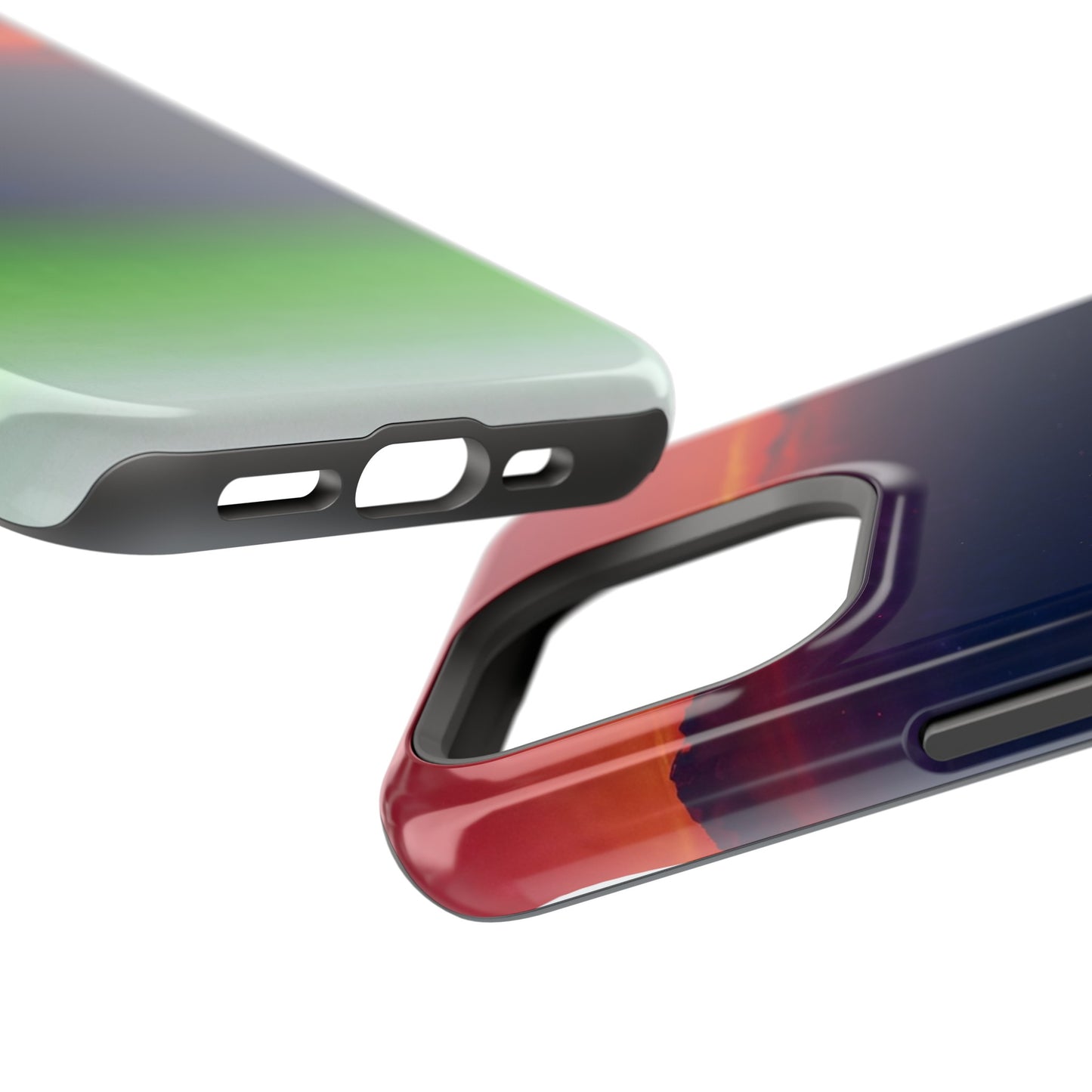 MagSafe Tough iPhone Case - "Cosmic Cyberpunk"