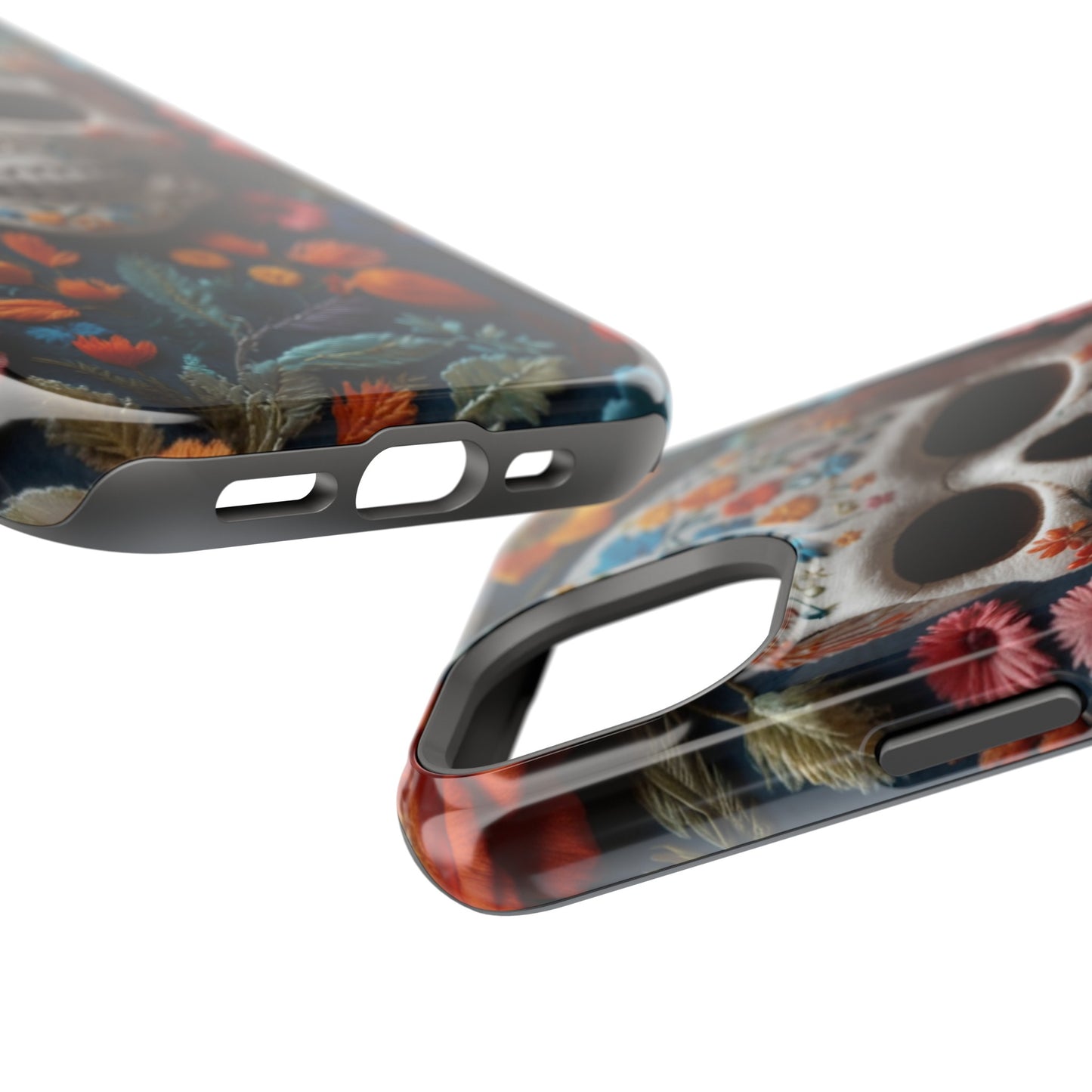 MagSafe Tough iPhone Case - "Embroidery Artistry"