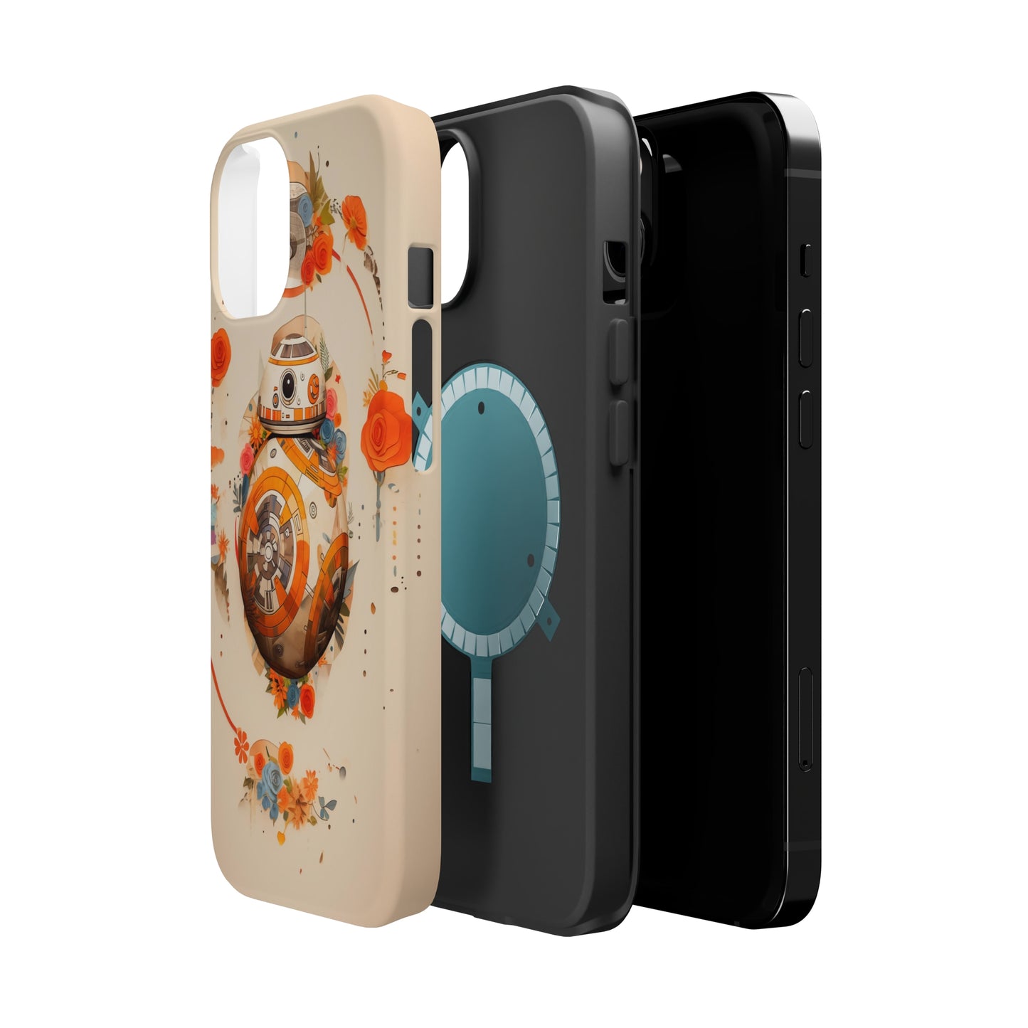 MagSafe Tough iPhone Case - BB-8 Paper Cut Craft Illustration