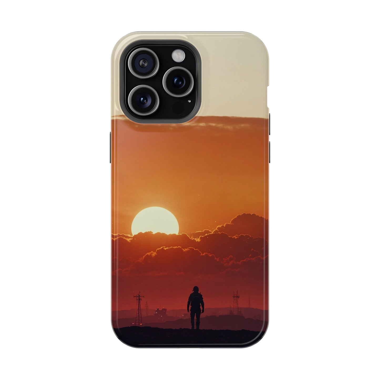 MagSafe Tough iPhone Case - Galactic Synthwave