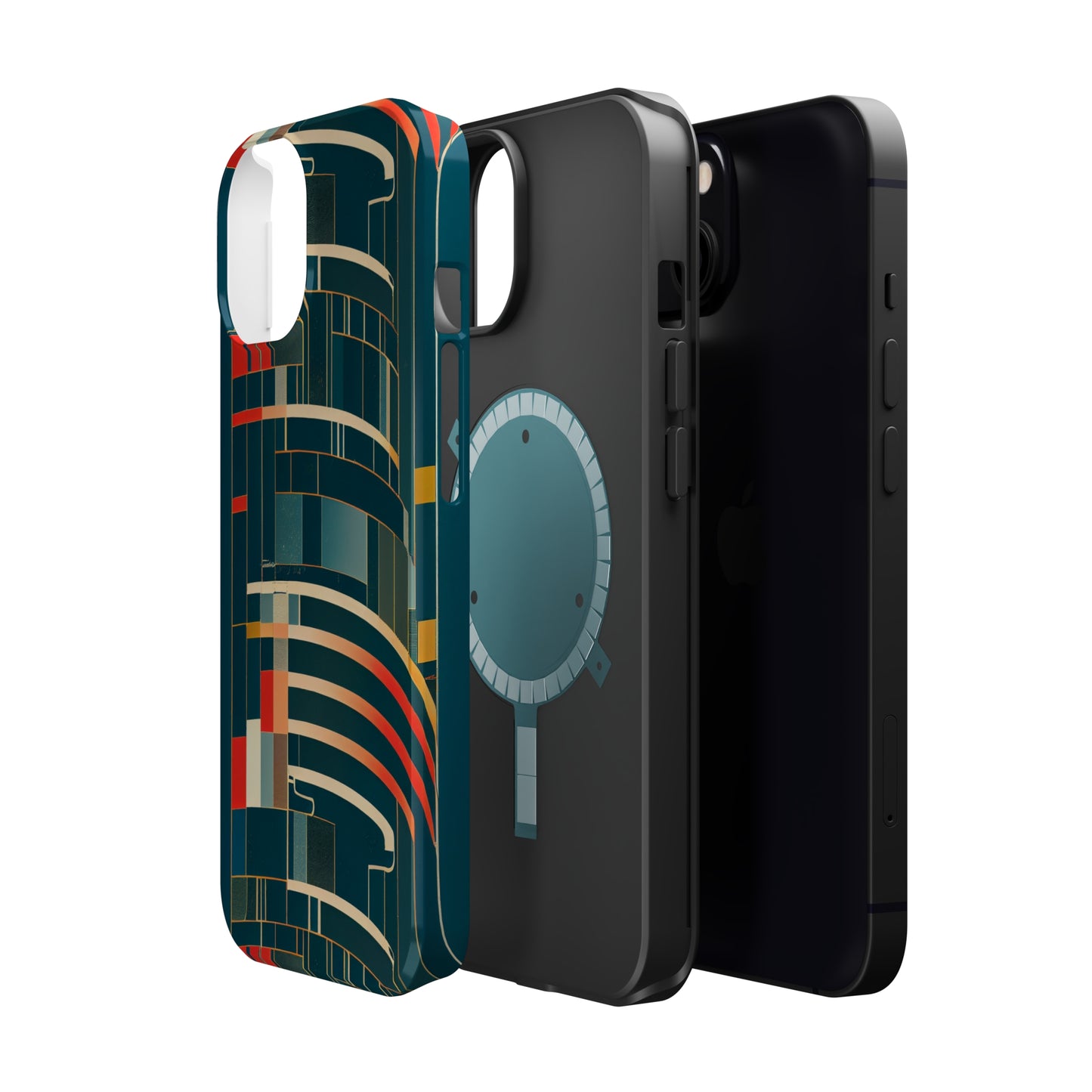MagSafe Tough iPhone Case - Mecha Modernist